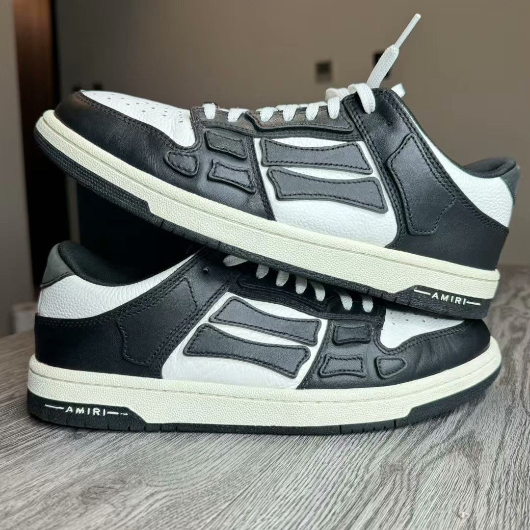 Amiri Amiri Black Lowtop Sneakers 42 Men Size US 9 / EU 42 - 2 Thumbnail