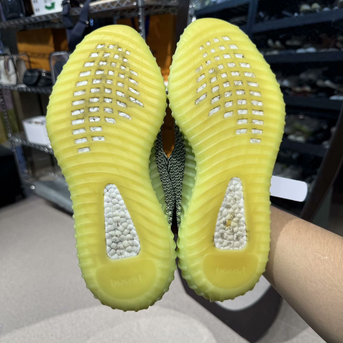 Yeezy Yeezy Green Lowtop Sneakers 44 Men Size US 10.5 / EU 43-44 - 9 Thumbnail