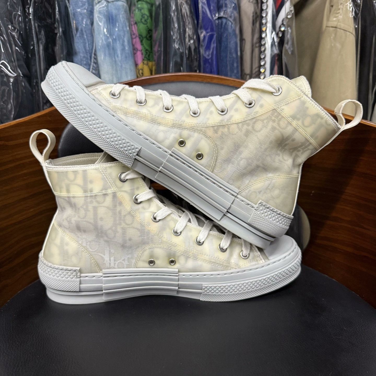 Dior Dior Gray Hitop Sneakers 23 Men Size US 10 / EU 43 - 7 Thumbnail