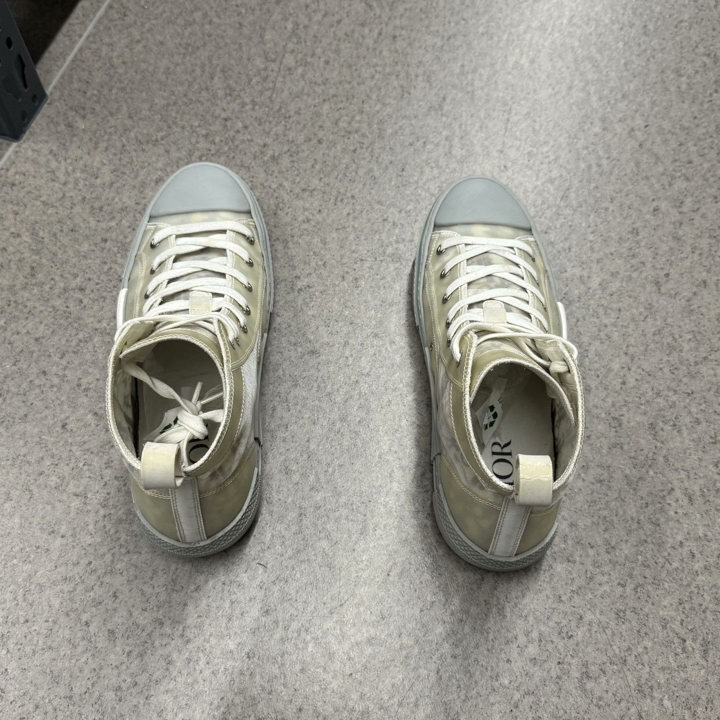 Dior Dior Gray Hitop Sneakers 23 Men Size US 10 / EU 43 - 8 Thumbnail