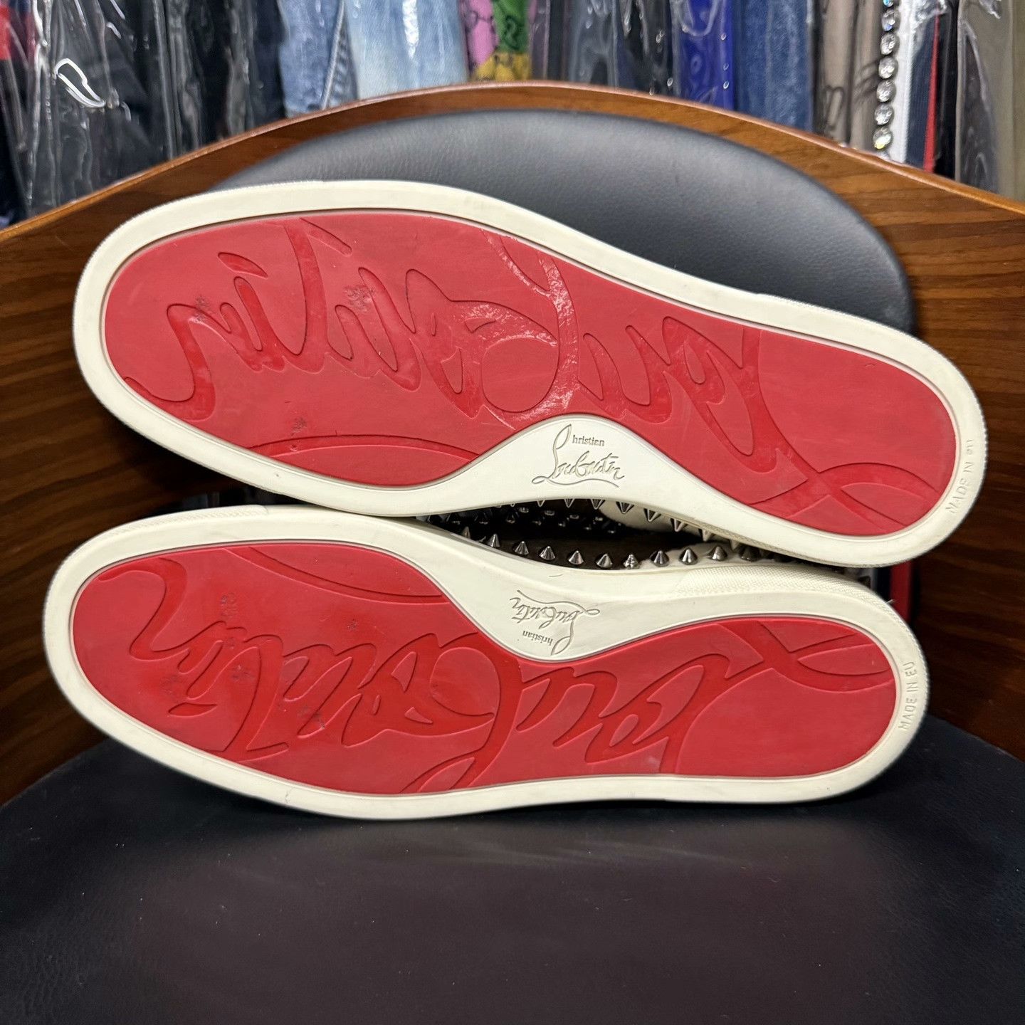 Christian Louboutin Christian Louboutin Casual Red Lowtop Sneakers 40 Men Size US 7.5 / EU 40-41 - 9 Thumbnail
