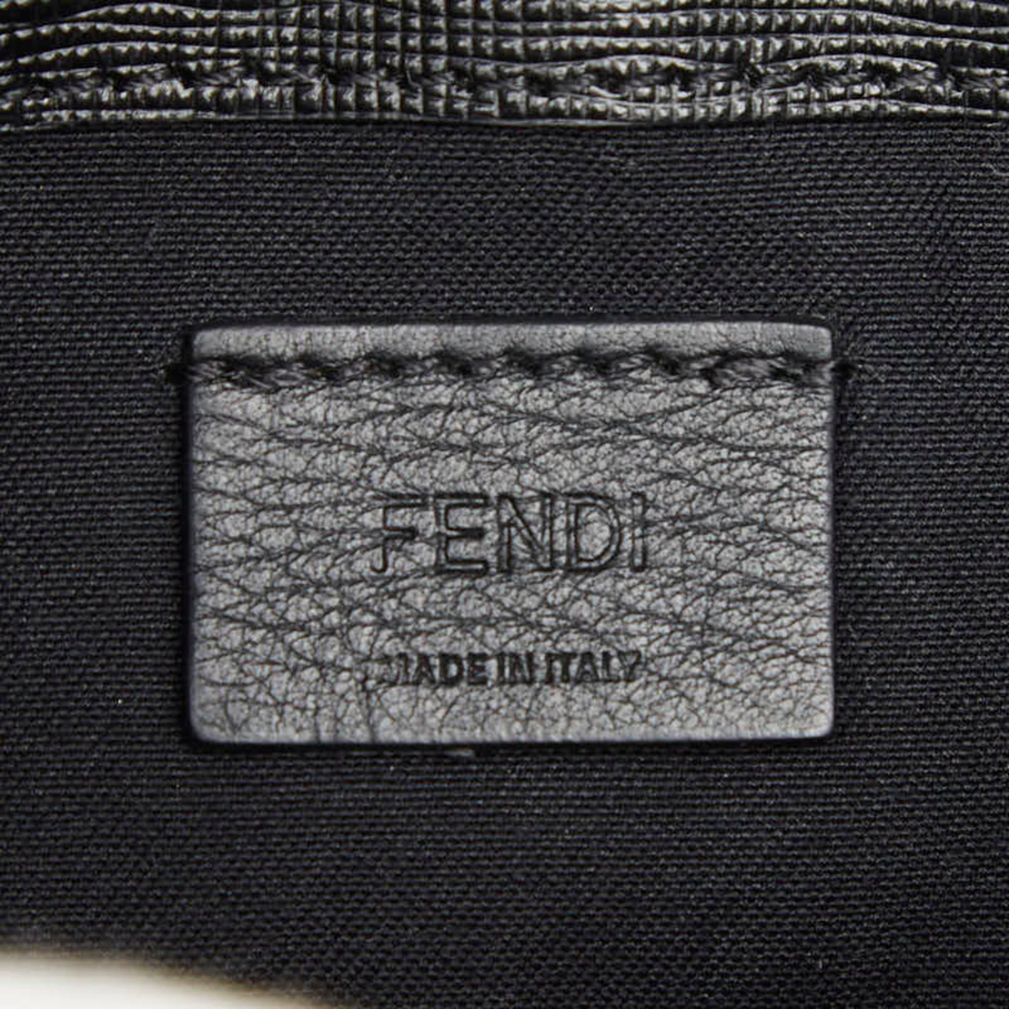 Fendi Fendi Karlito Studded Chain Wallet Bag Shoulder 8M0346 Black Leather Women's FENDI Size ONE SIZE - 9 Thumbnail