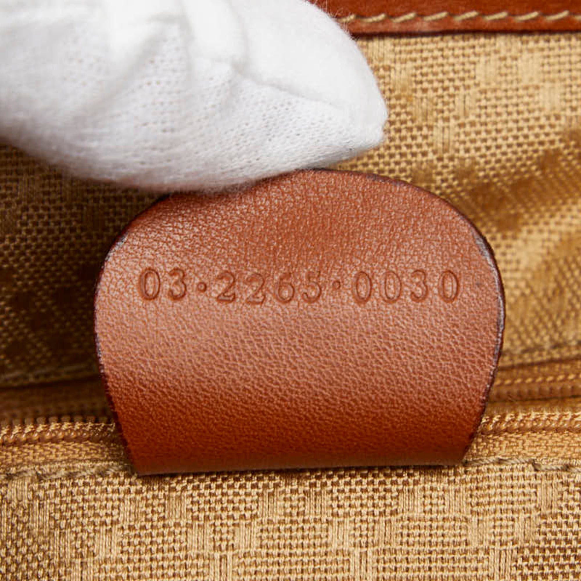Gucci Gucci Bamboo Backpack 03 2265 0030 Brown Leather Women's GUCCI Size ONE SIZE - 14 Thumbnail