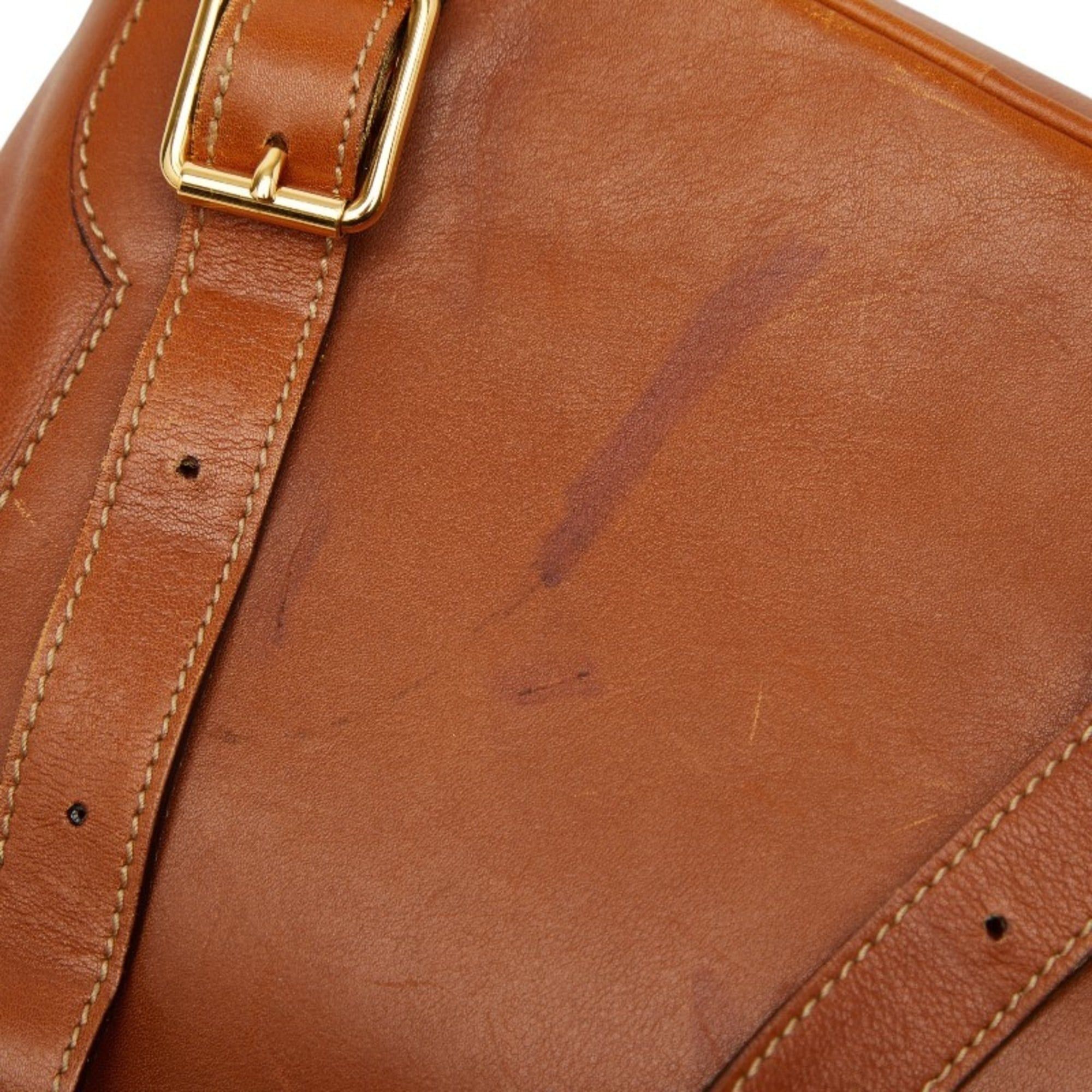 Gucci Gucci Bamboo Backpack 03 2265 0030 Brown Leather Women's GUCCI Size ONE SIZE - 8 Thumbnail