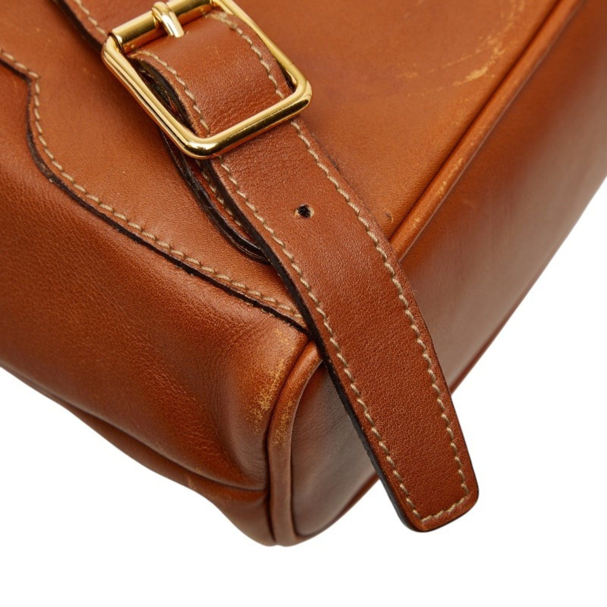 Gucci Gucci Bamboo Backpack 03 2265 0030 Brown Leather Women's GUCCI Size ONE SIZE - 7 Thumbnail