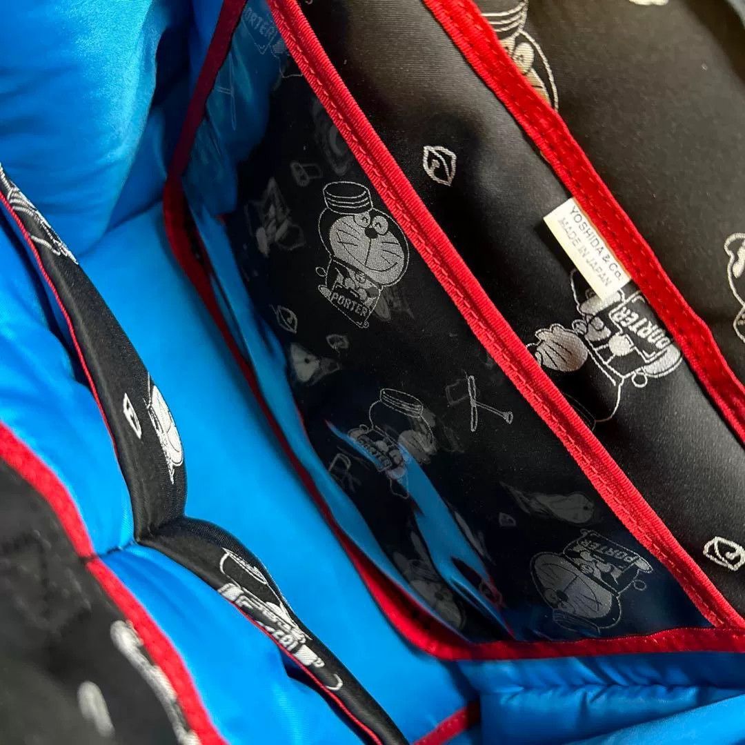 Porter Porter Doraemon Black 2way Shoulder Bag Size ONE SIZE - 4 Thumbnail