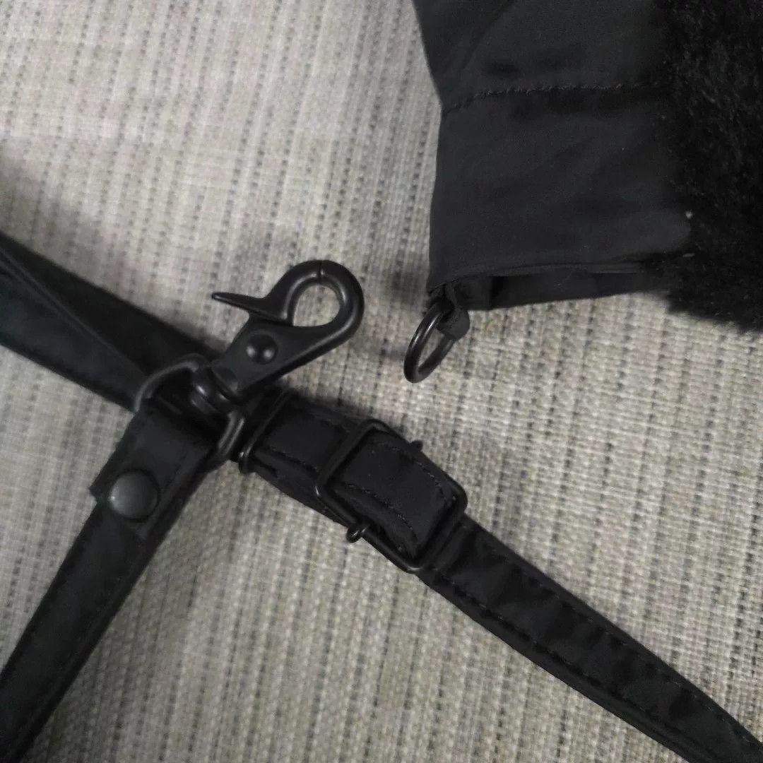 Porter PORTER Y2K 2way Nylon Fur Black Bag Size ONE SIZE - 4 Thumbnail