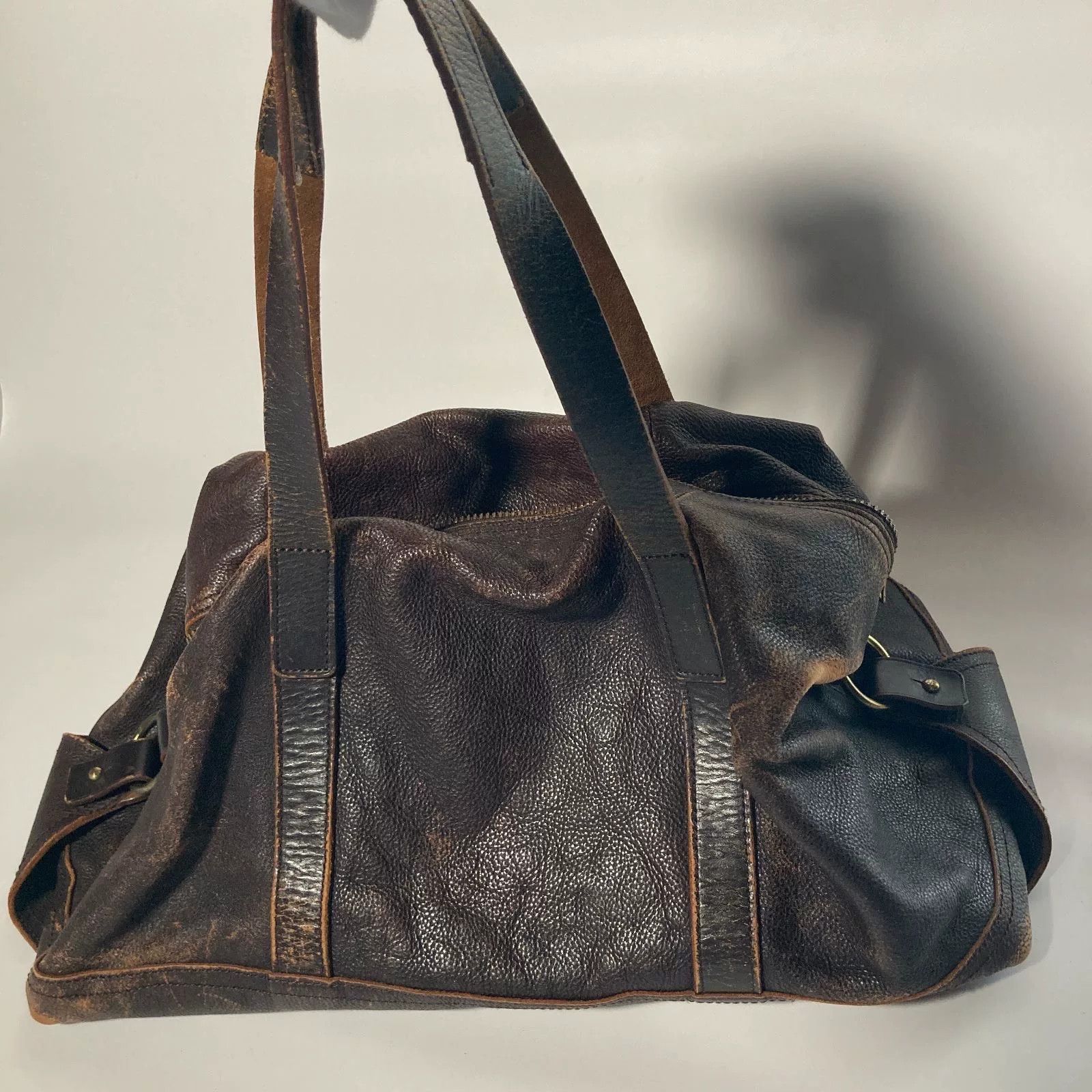 Porter Porter Leather Hand Luggage Bag Size ONE SIZE - 8 Thumbnail
