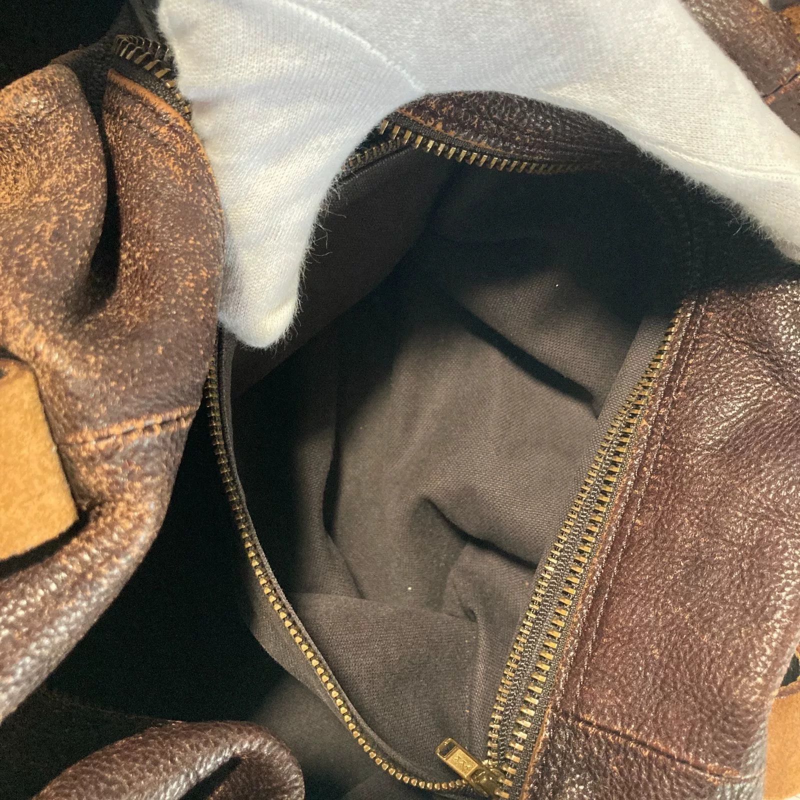 Porter Porter Leather Hand Luggage Bag Size ONE SIZE - 3 Thumbnail
