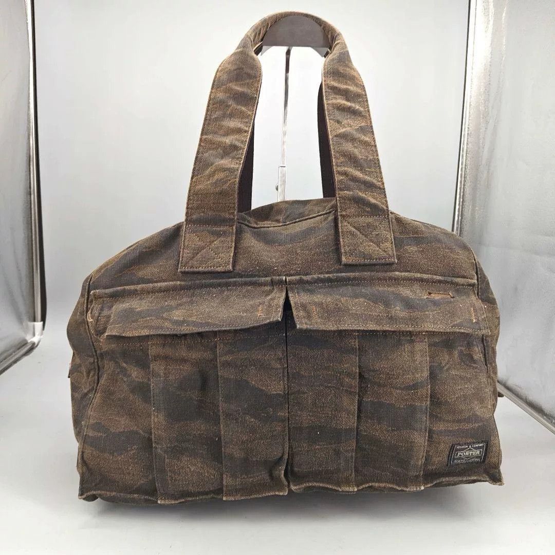Porter Porter Camouflage Canvas Travel Bag Size ONE SIZE - 2 Thumbnail
