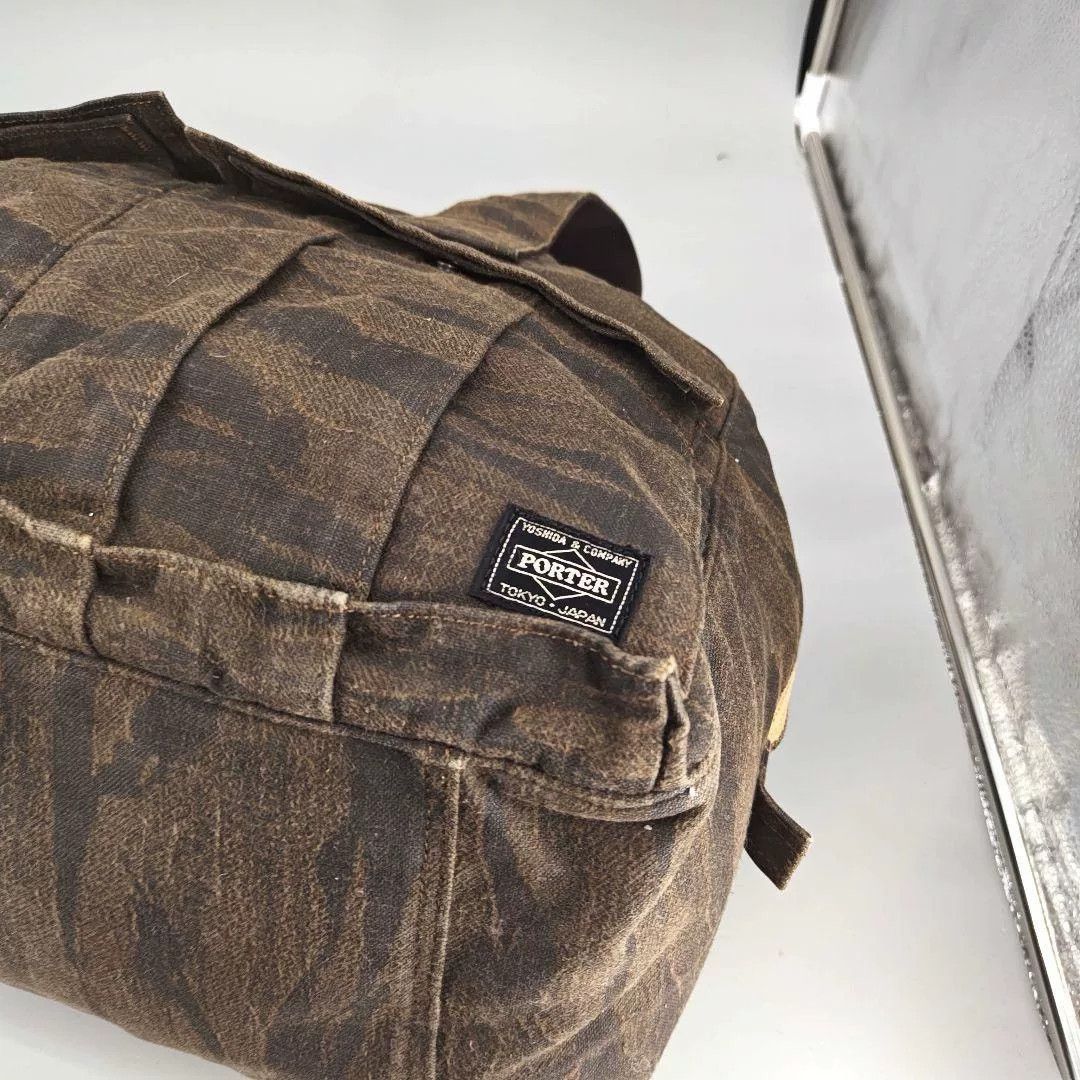 Porter Porter Camouflage Canvas Travel Bag Size ONE SIZE - 7 Thumbnail