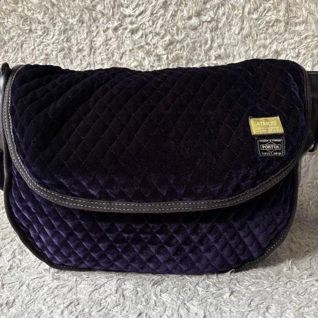 Porter PORTER POATER x ATMOS Purple Shoulder Bag Size ONE SIZE - 3 Thumbnail