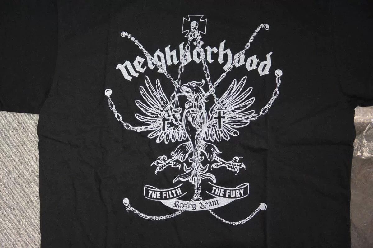 Neighborhood NEIGHBORHOOD THE FILTH THE FURY T-shirt Size US XL / EU 56 / 4 - 2 Thumbnail