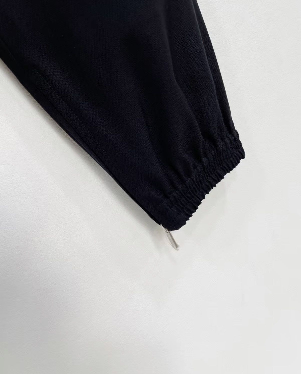 Dior Black Drawstring Jogger Pants with Embroidered Design Size US 32 / EU 48 - 5 Thumbnail