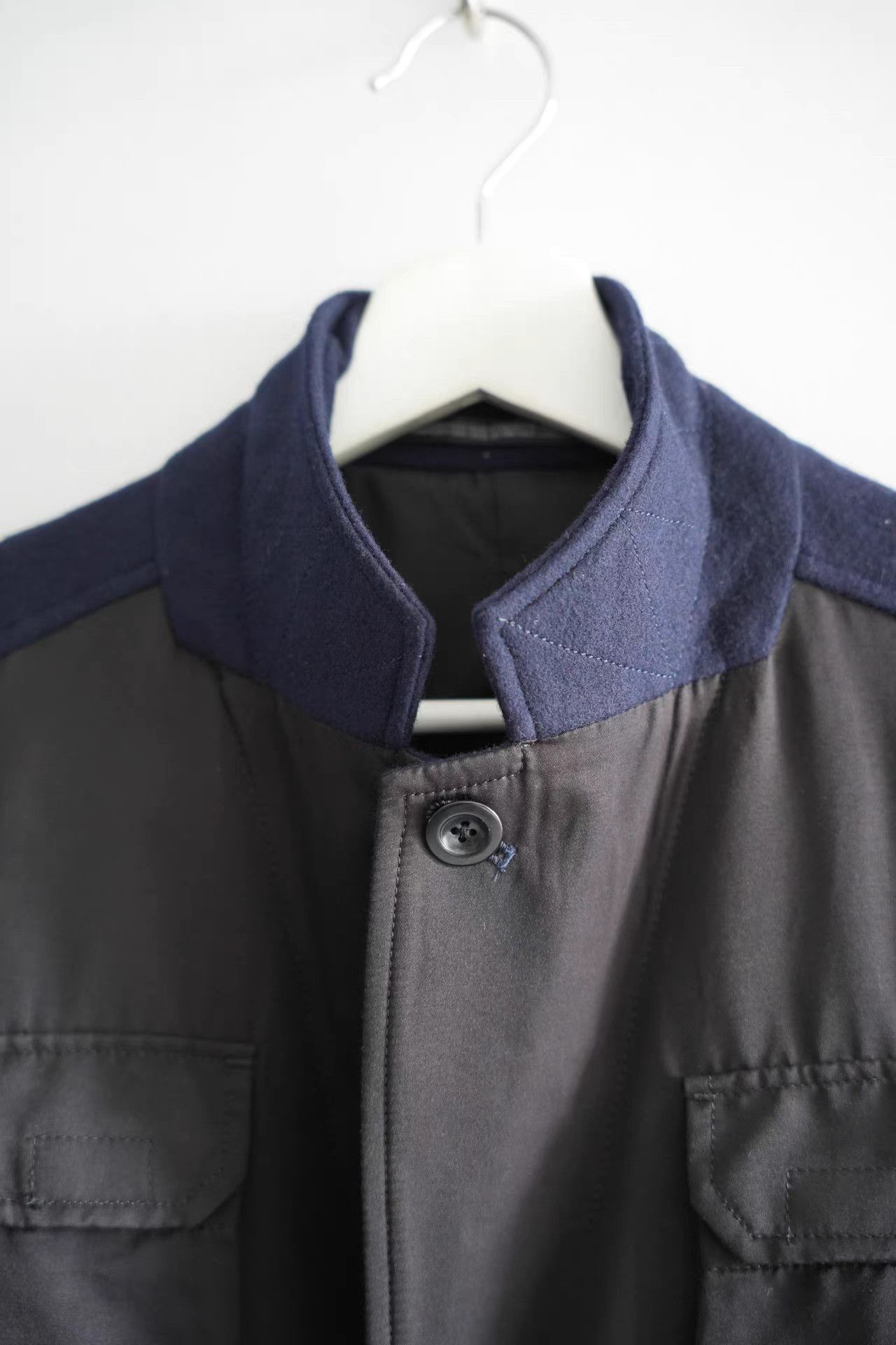 Yohji Yamamoto Black Multi-Pocket Button-Front Jacket Size M Size US M / EU 48-50 / 2 - 4 Thumbnail