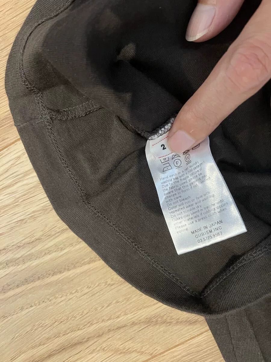 Visvim visvim Mud-Dyed Embroidered Oversized Pocket T-Shirt Size US M / EU 48-50 / 2 - 4 Thumbnail
