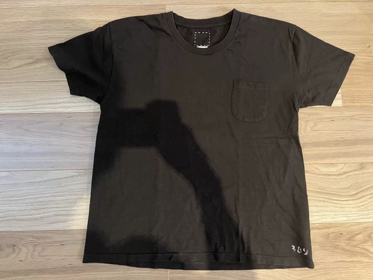 Visvim visvim Mud-Dyed Embroidered Oversized Pocket T-Shirt Size US M / EU 48-50 / 2 - 2 Thumbnail