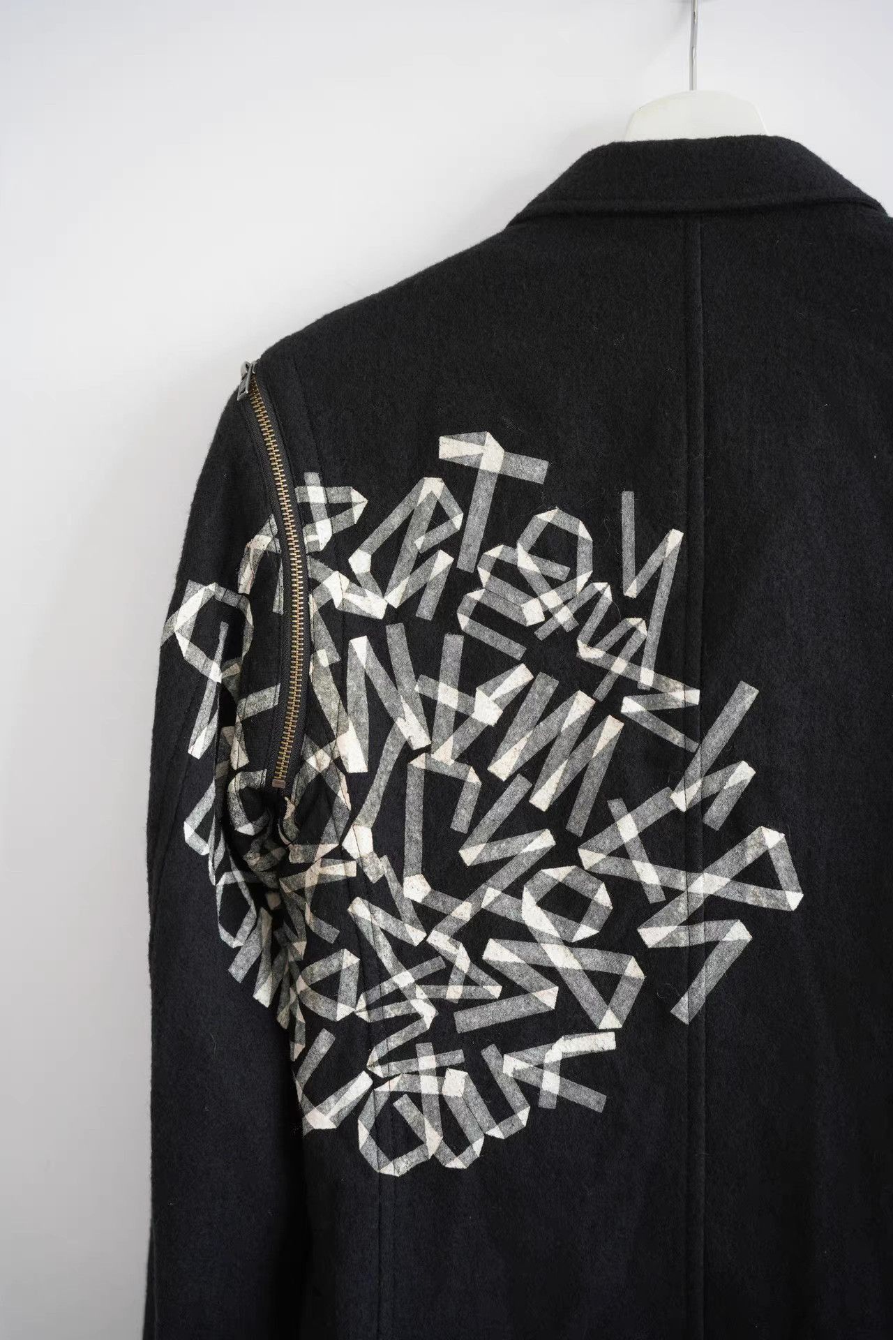 Yohji Yamamoto Black Button-Front Light Jacket with Zip Detail Size US M / EU 48-50 / 2 - 3 Thumbnail