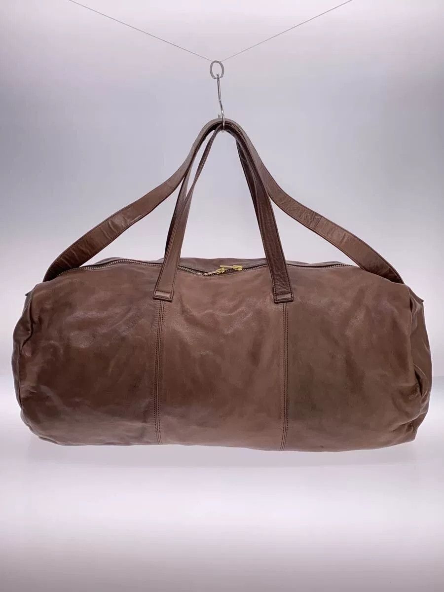 Porter Porter Brown Leather Boston Bag Size ONE SIZE - 3 Thumbnail