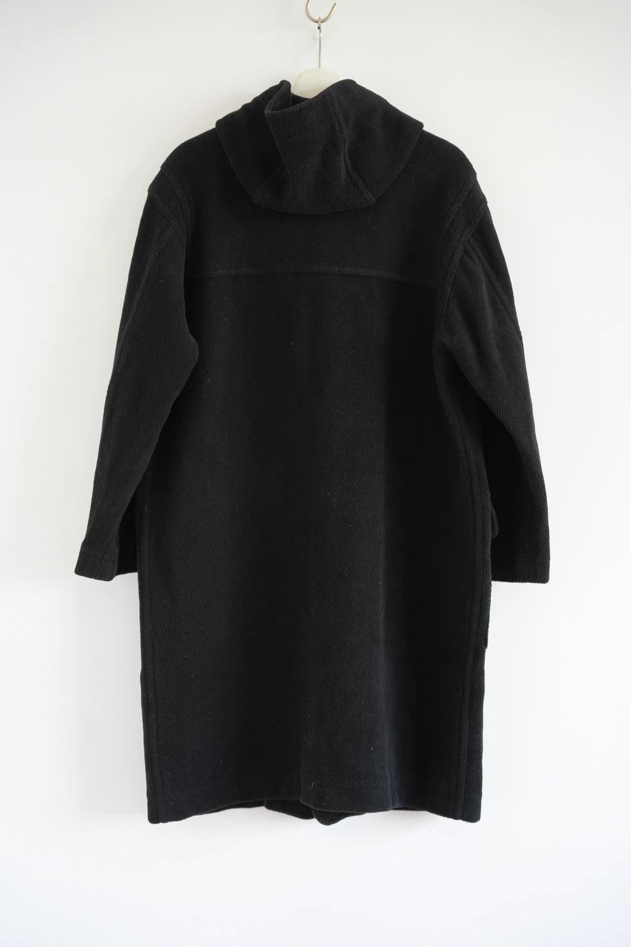 Yohji Yamamoto Black Toggle-Button Long Coat Size US XL / EU 56 / 4 - 2 Thumbnail