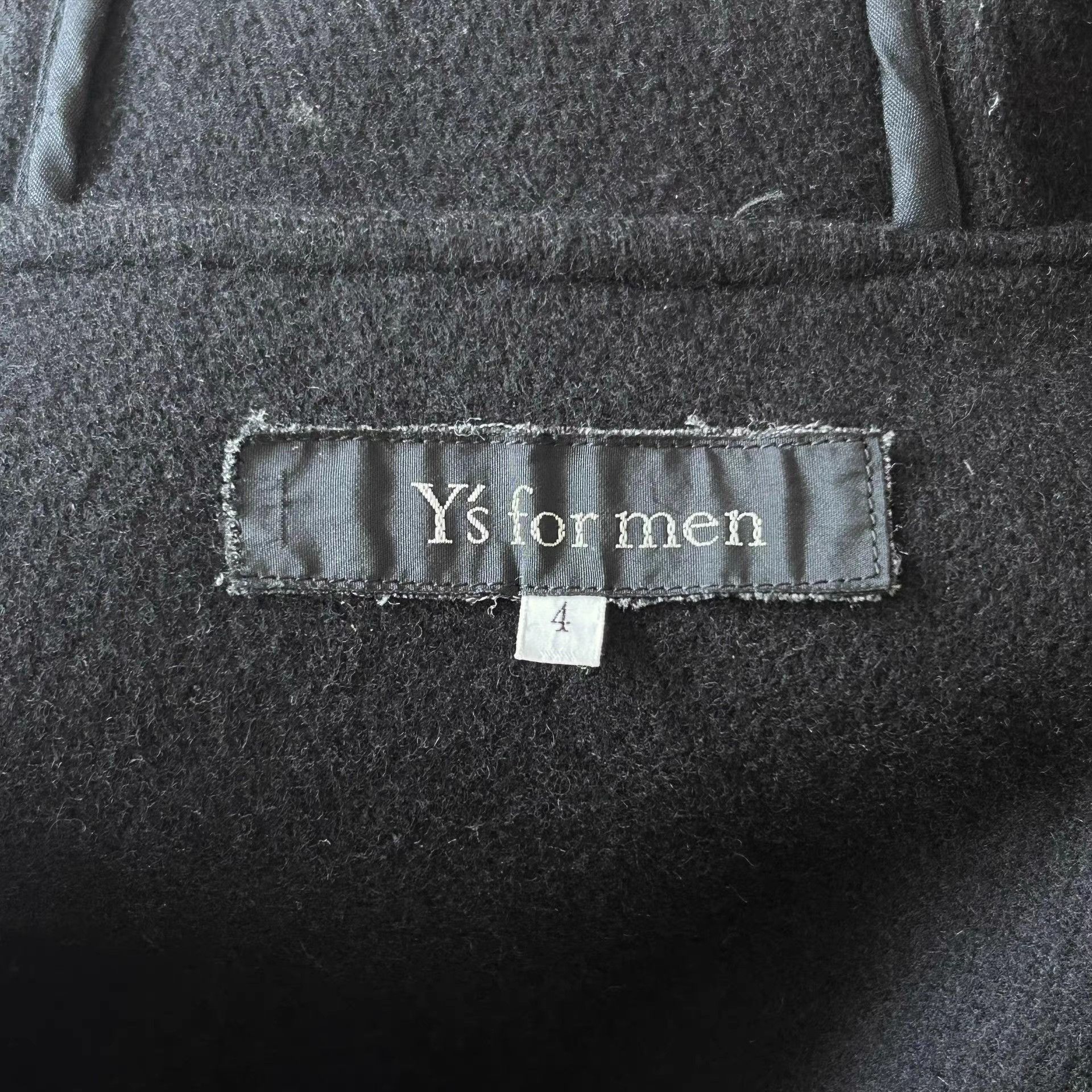 Yohji Yamamoto Black Toggle-Button Long Coat Size US XL / EU 56 / 4 - 7 Thumbnail