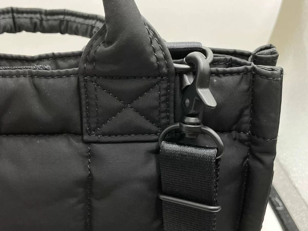 Porter Porter Senses Black Nylon Shoulder Bag Size ONE SIZE - 8 Thumbnail
