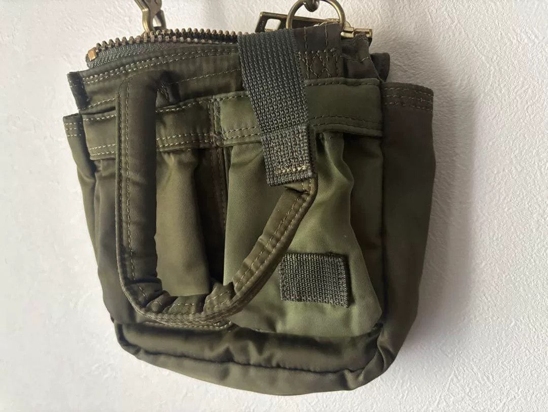 Sacai sacai x PORTER Olive Green Nylon Shoulder Bag Size ONE SIZE - 4 Thumbnail