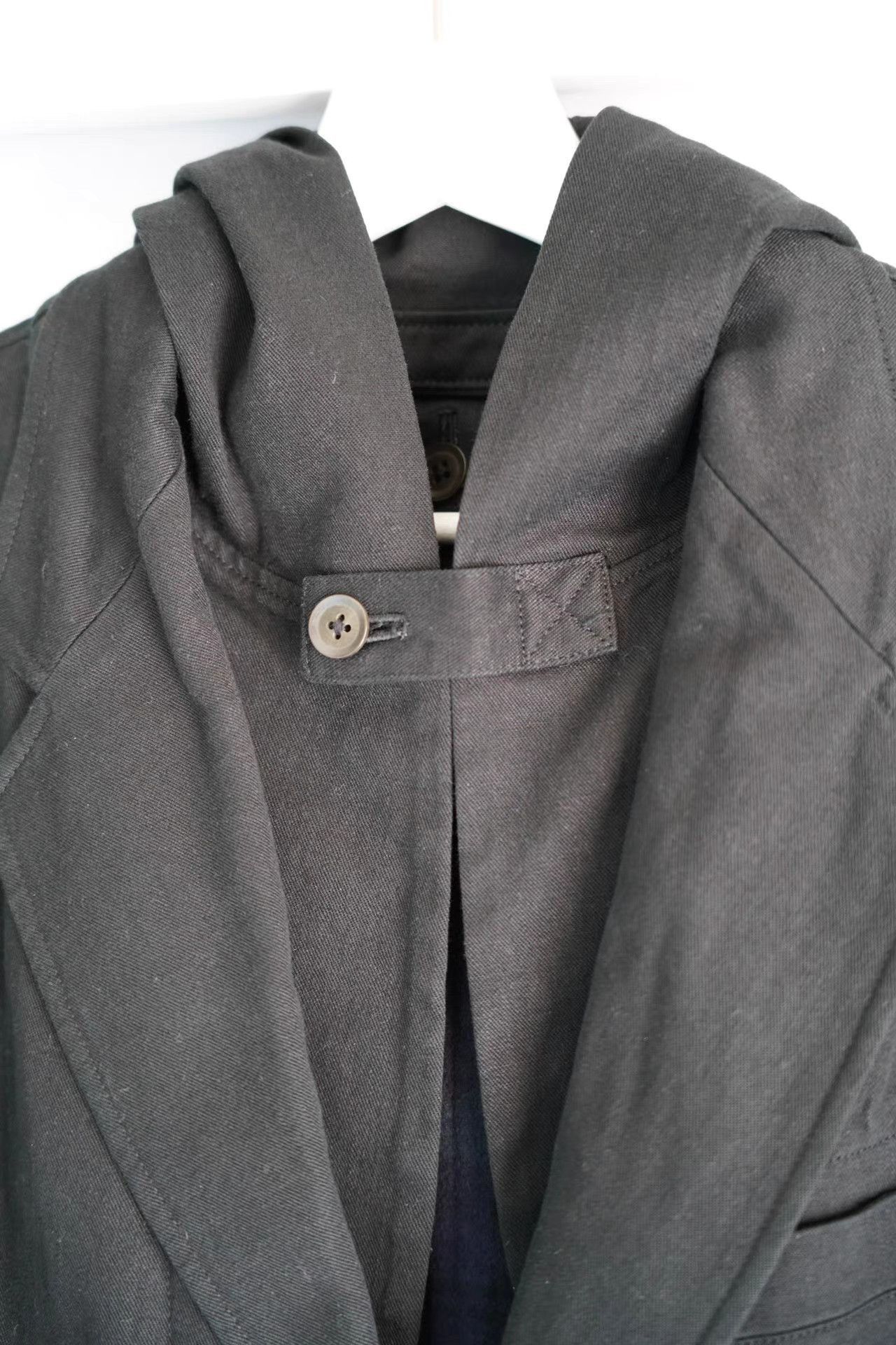 Yohji Yamamoto Black Single-Breasted Blazer Size L Size US L / EU 52-54 / 3 - 5 Thumbnail