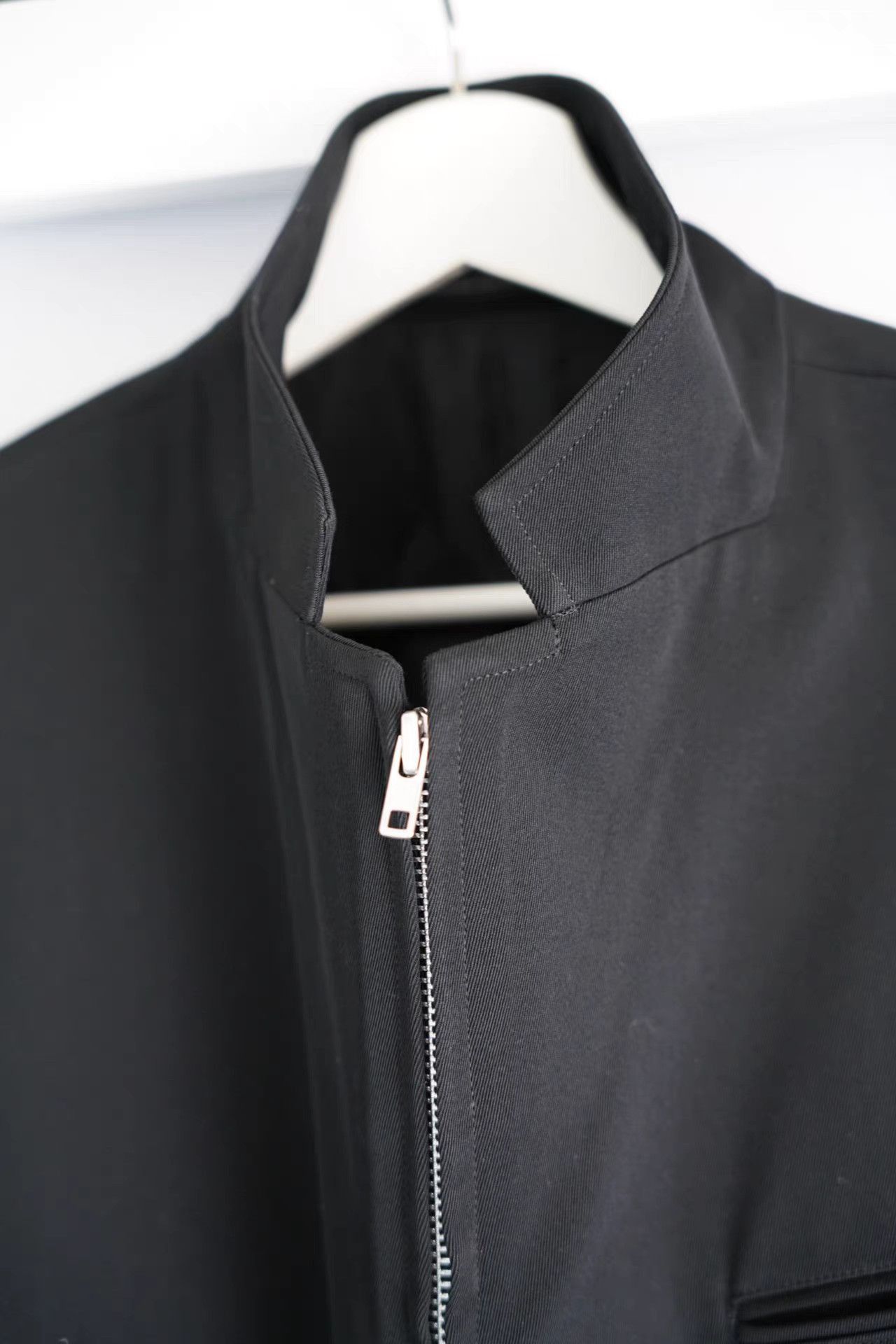 Yohji Yamamoto Black Zip-Front Light Jacket Size M Size US M / EU 48-50 / 2 - 4 Thumbnail