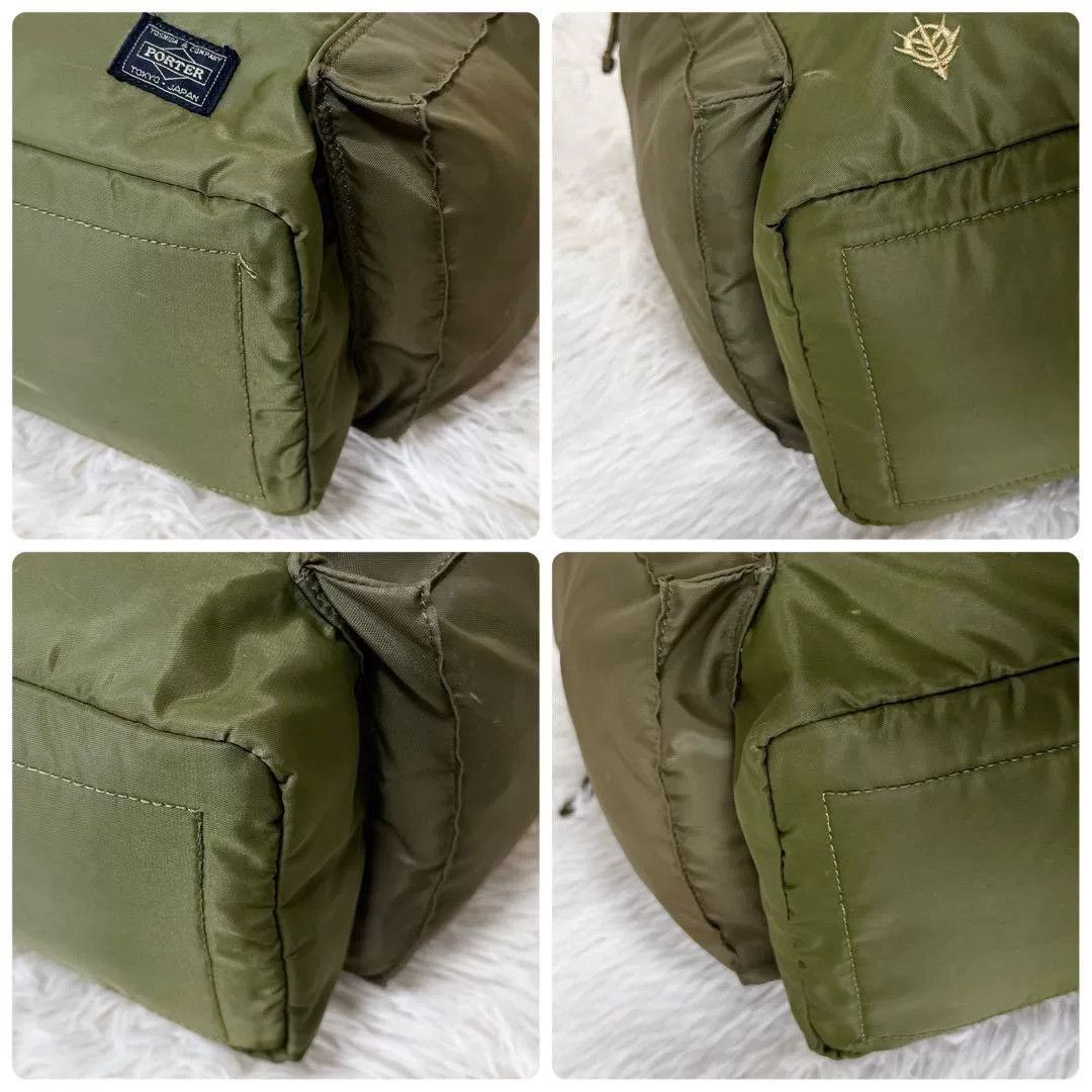 Porter PORTER FORCE Olive Green 2way Tote Bag Size ONE SIZE - 4 Thumbnail