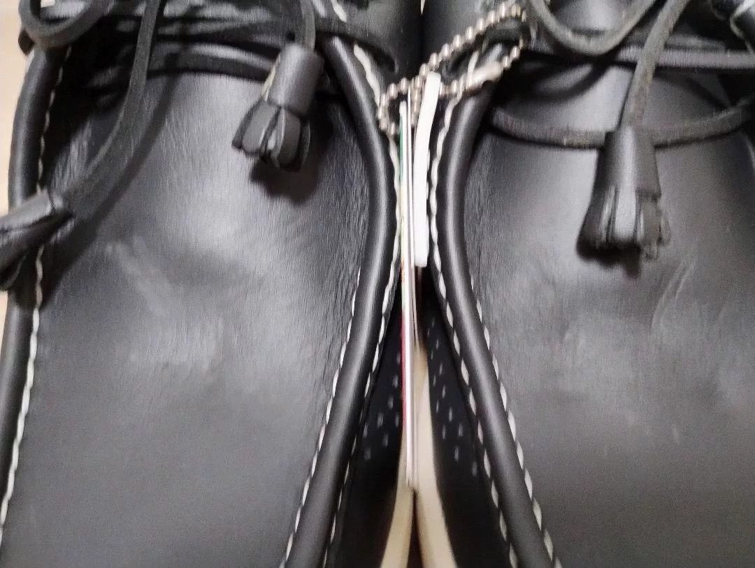 Visvim VISVIM POLKE Black US9.5 Deadstock Size US 9.5 / EU 42-43 - 4 Thumbnail