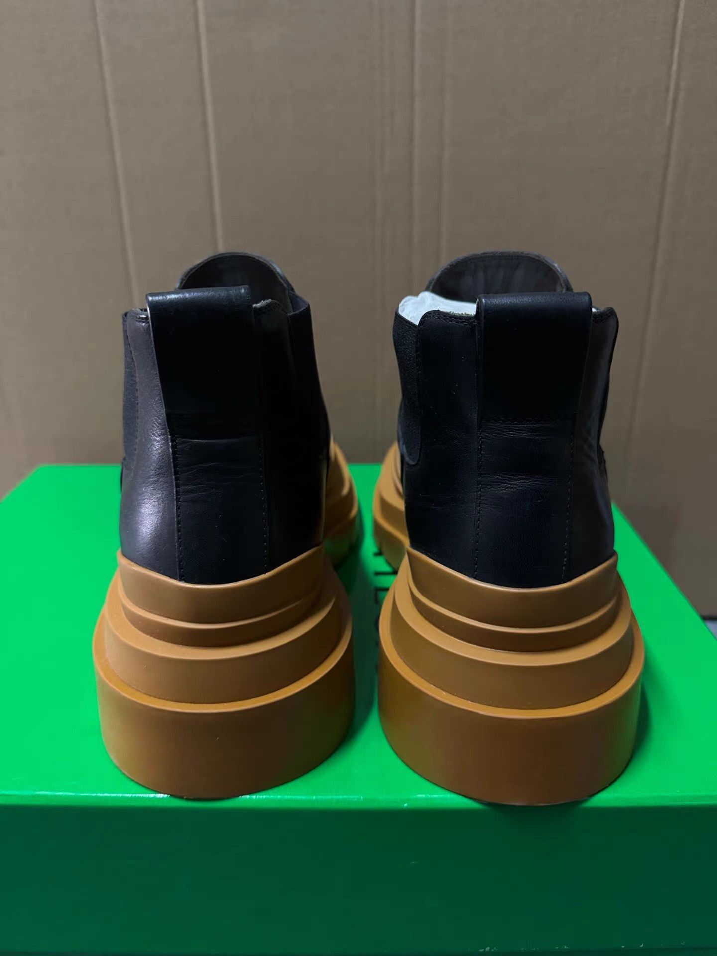 Bottega Veneta Black Chunky Platform Ankle Boots Size 8 Size US 8 / EU 41 - 5 Thumbnail