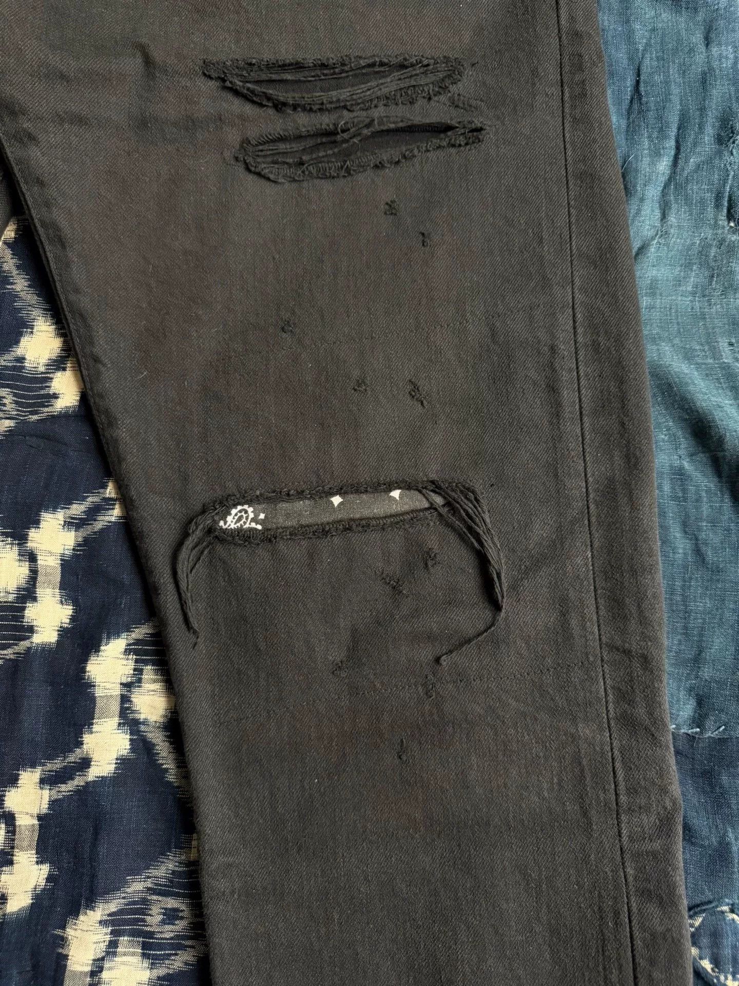Visvim VISVIM 22SS Journeyman Black Jeans Size US 28 / EU 44 - 3 Thumbnail
