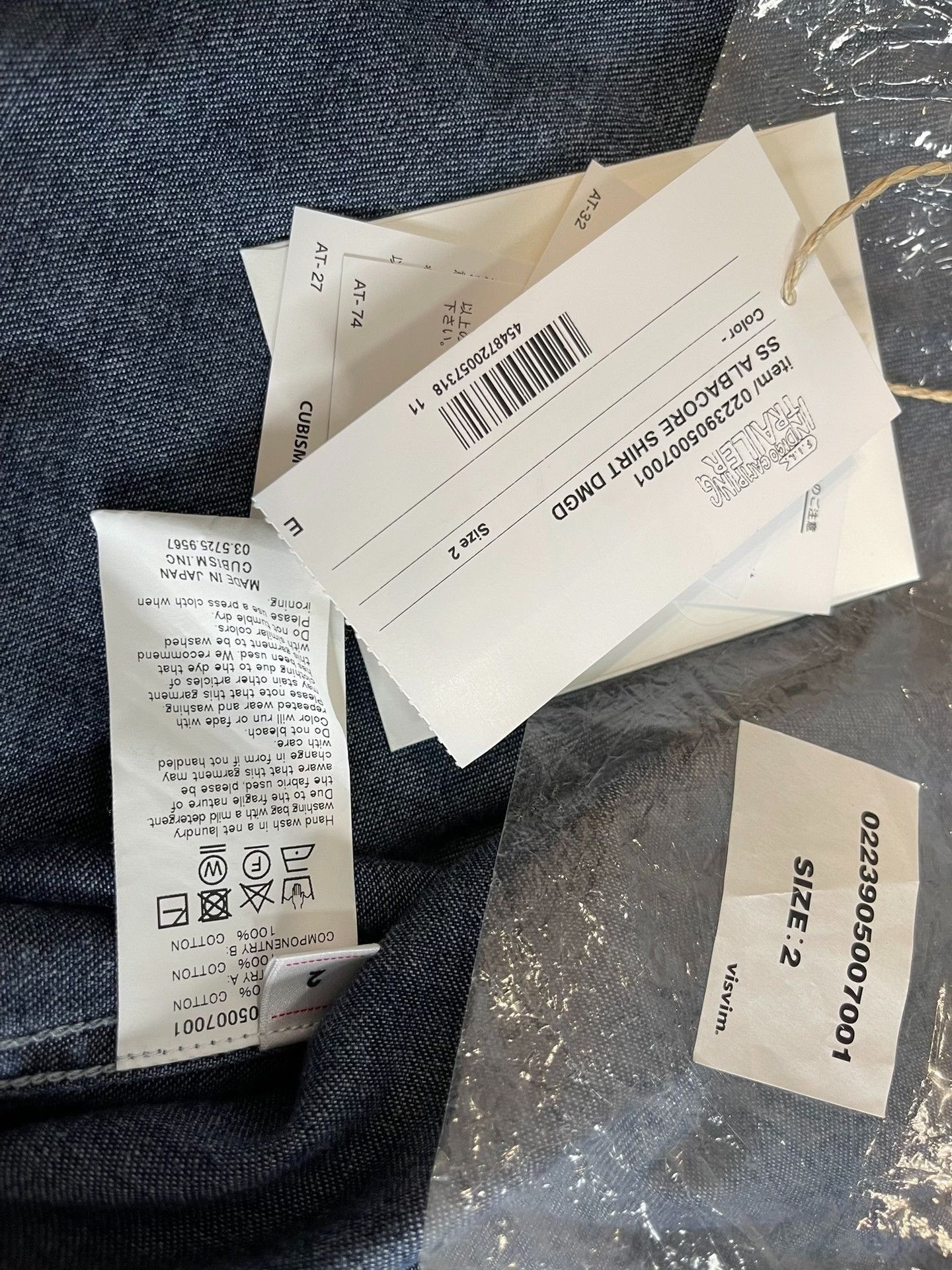 Visvim VISVIM 23SS ALBACORE SHIRT DMGD Size US M / EU 48-50 / 2 - 9 Thumbnail