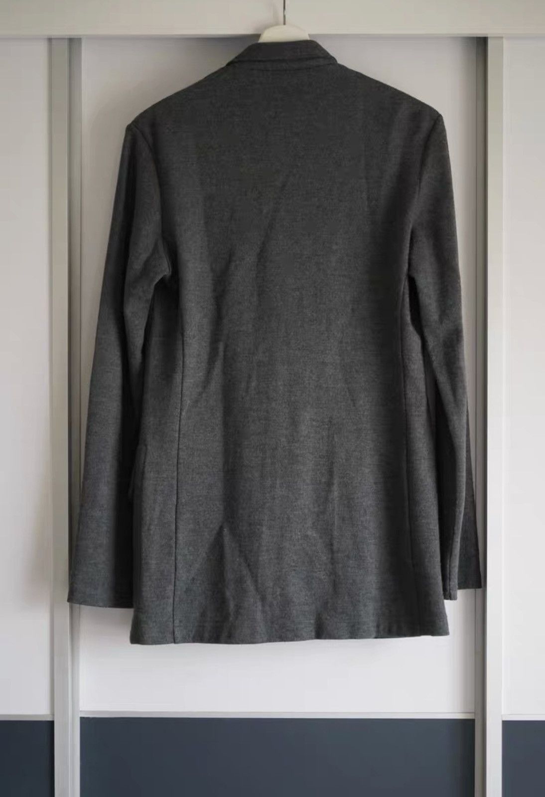 Yohji Yamamoto Gray Button-Front Light Jacket Size M Size US M / EU 48-50 / 2 - 2 Thumbnail