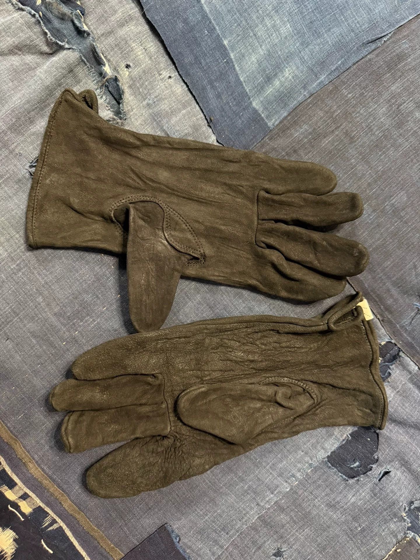 Visvim VISVIM 23AW Suede Leather Gloves Size ONE SIZE - 7 Thumbnail