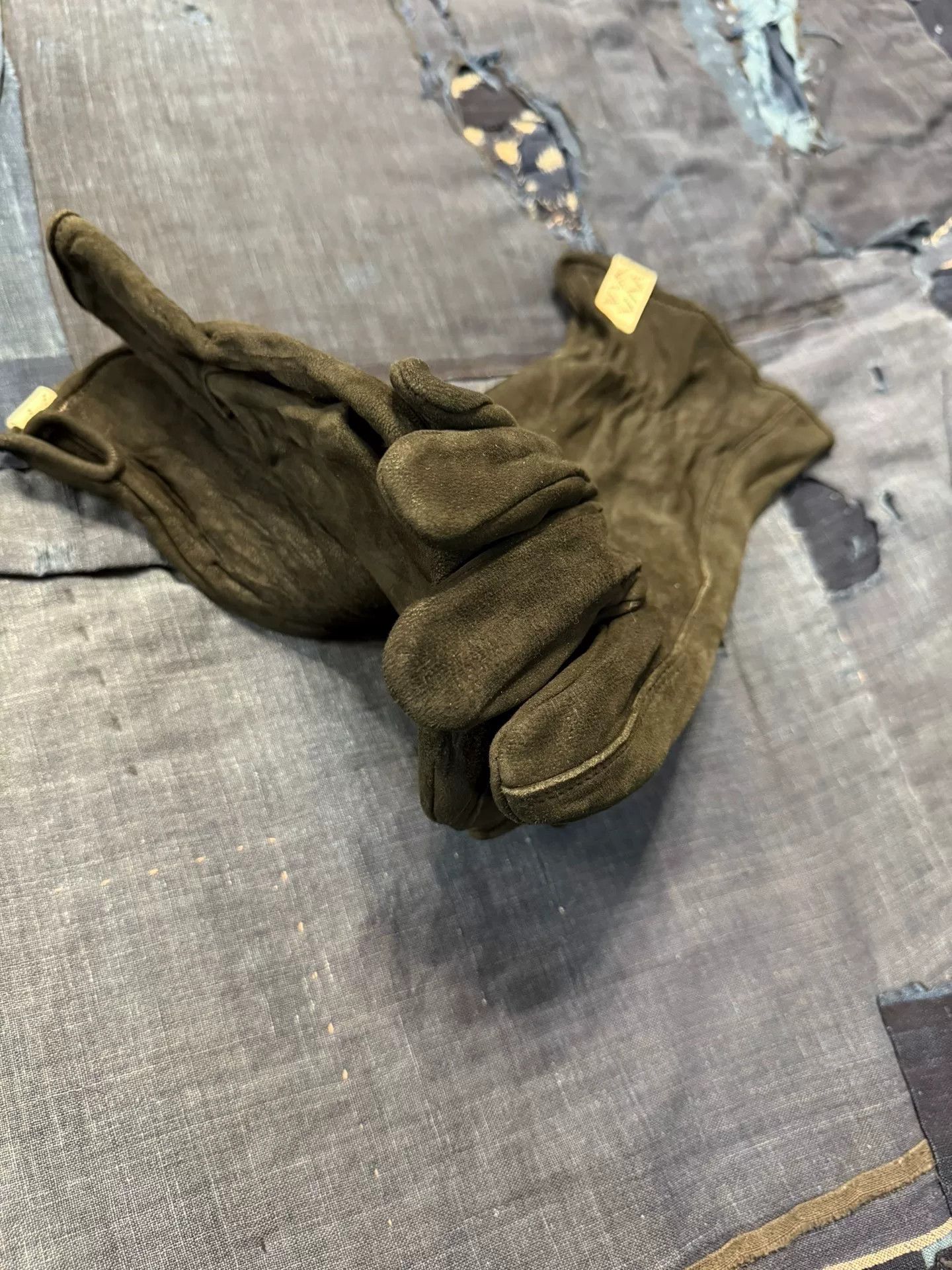 Visvim VISVIM 23AW Suede Leather Gloves Size ONE SIZE - 3 Thumbnail