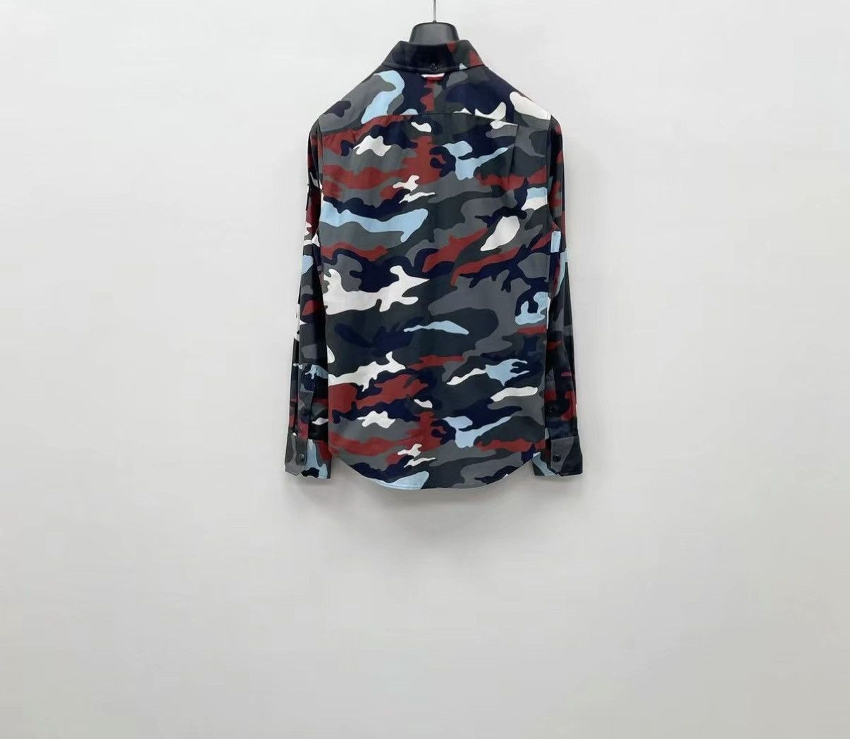 Moncler Multi Camouflage Long Sleeve Button-Up Shirt Size US XS / EU 42 / 0 - 5 Thumbnail