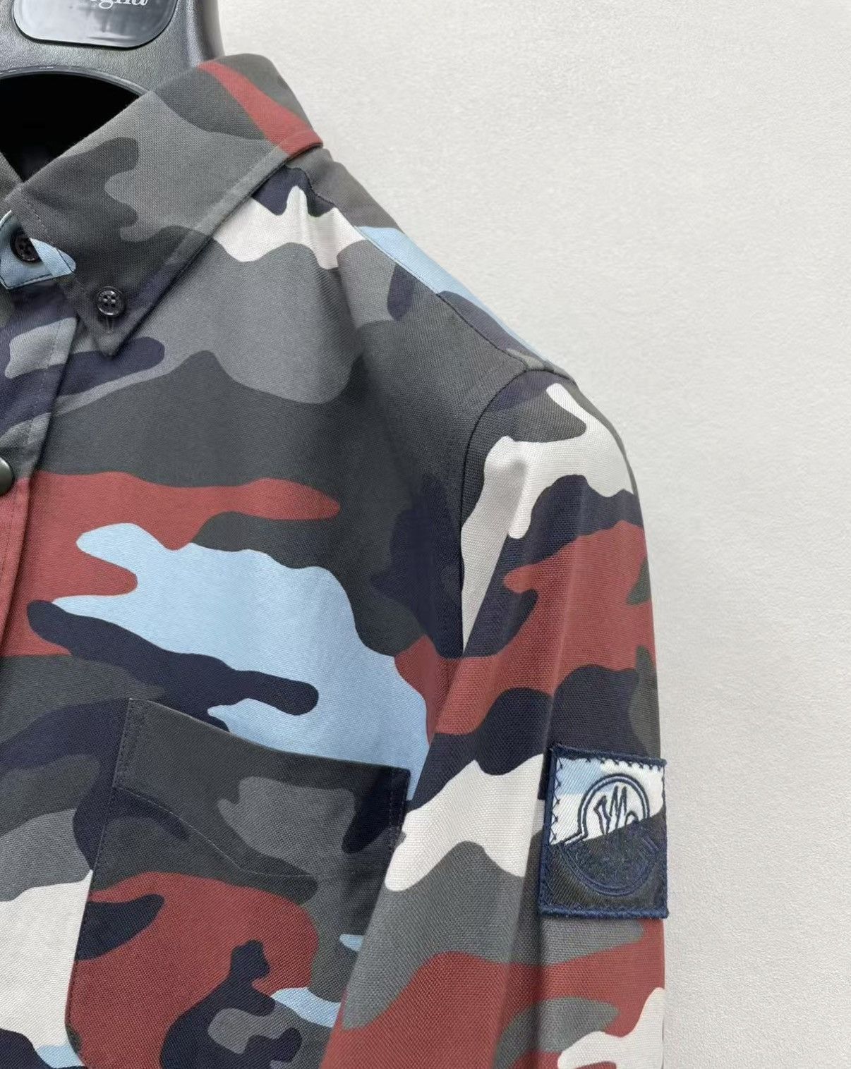 Moncler Multi Camouflage Long Sleeve Button-Up Shirt Size US XS / EU 42 / 0 - 3 Thumbnail