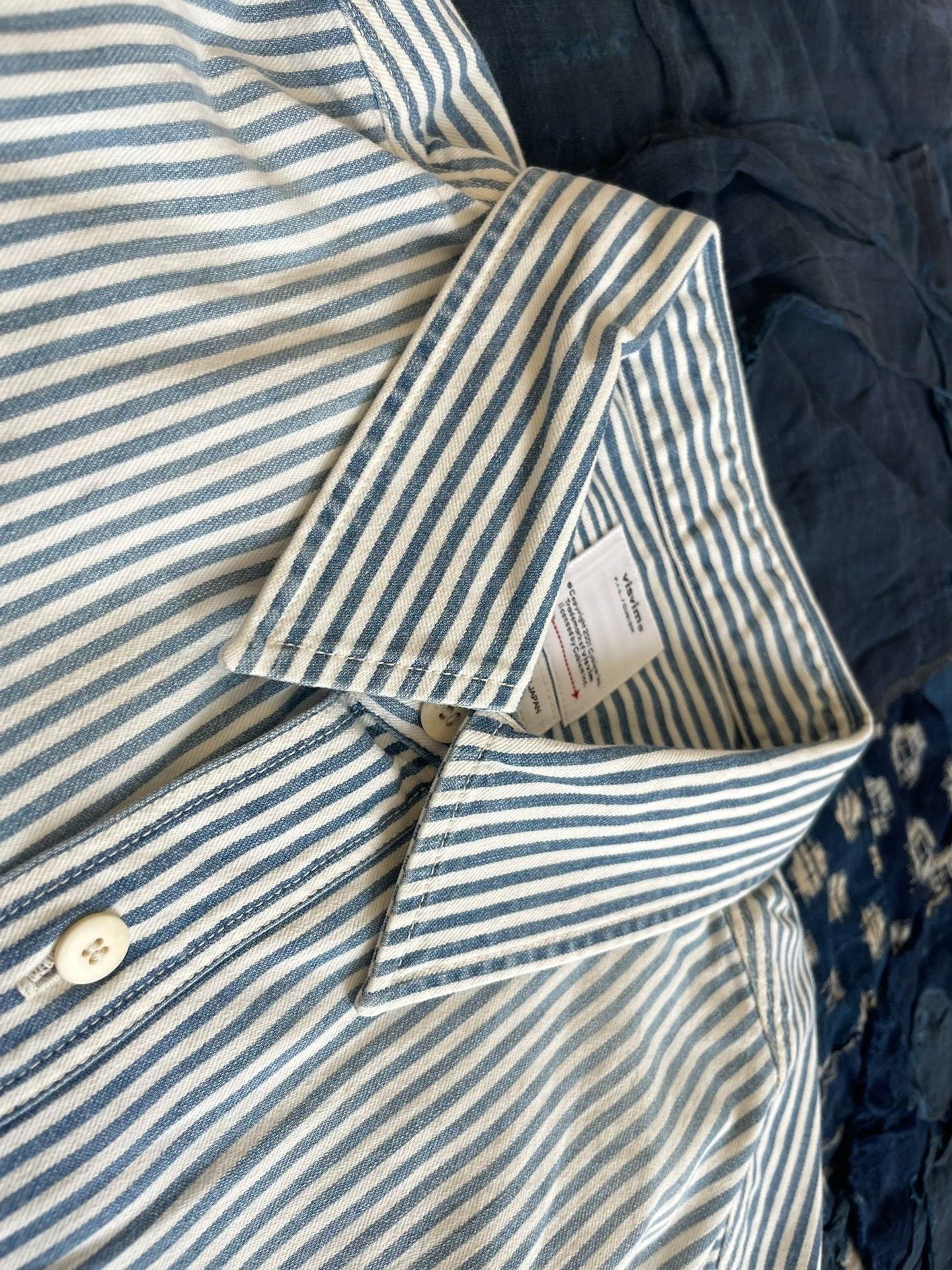 Visvim visvim 24AW Langer Hickory Striped Shirt Size US M / EU 48-50 / 2 - 4 Thumbnail