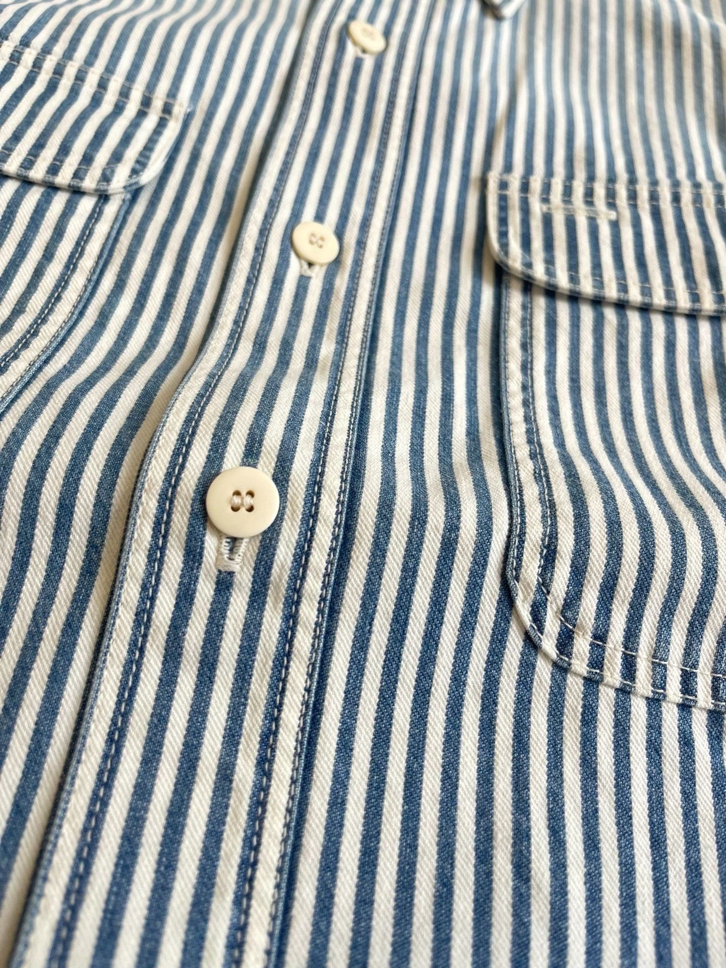 Visvim visvim 24AW Langer Hickory Striped Shirt Size US M / EU 48-50 / 2 - 5 Thumbnail