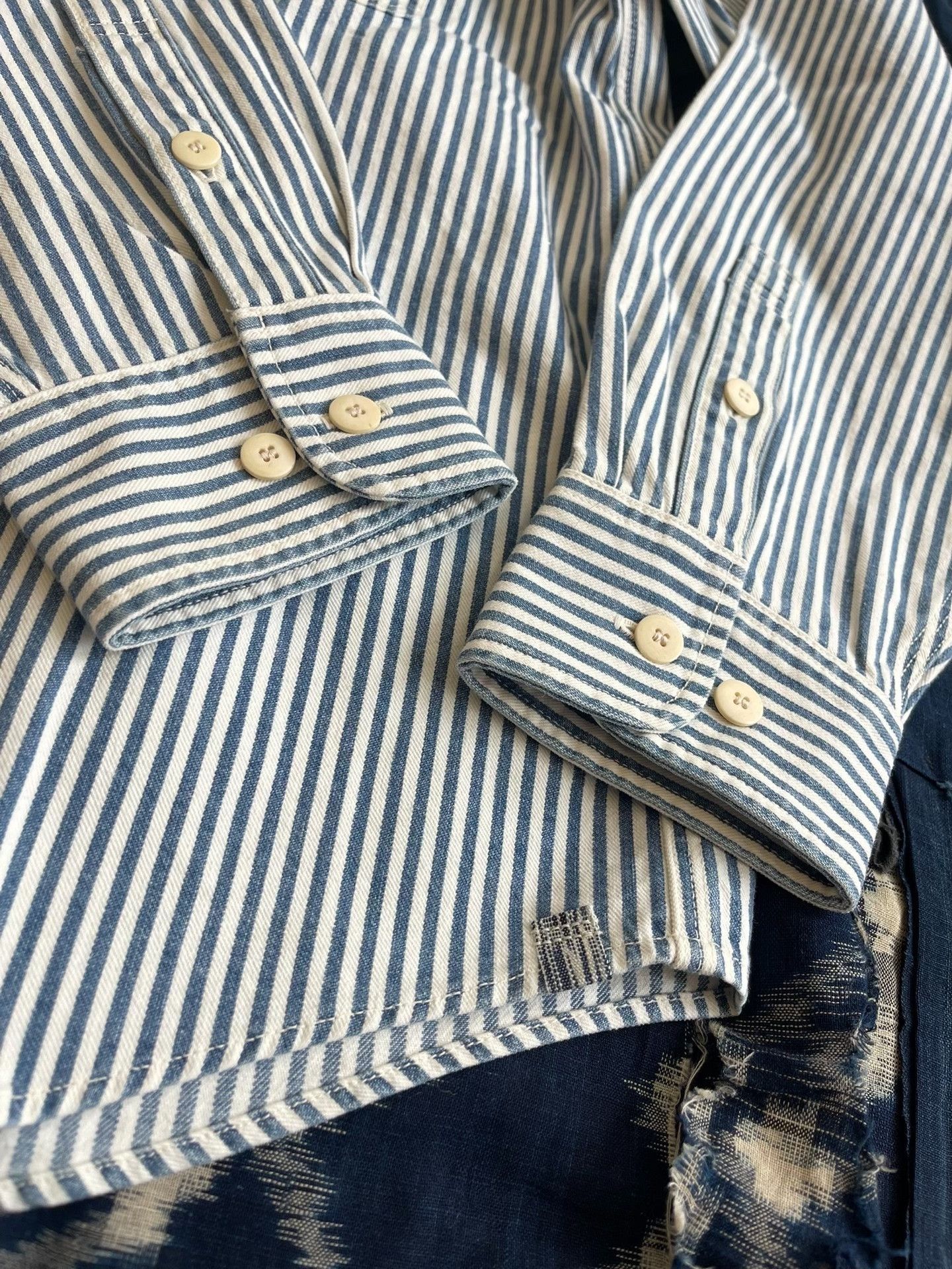 Visvim visvim 24AW Langer Hickory Striped Shirt Size US M / EU 48-50 / 2 - 6 Thumbnail