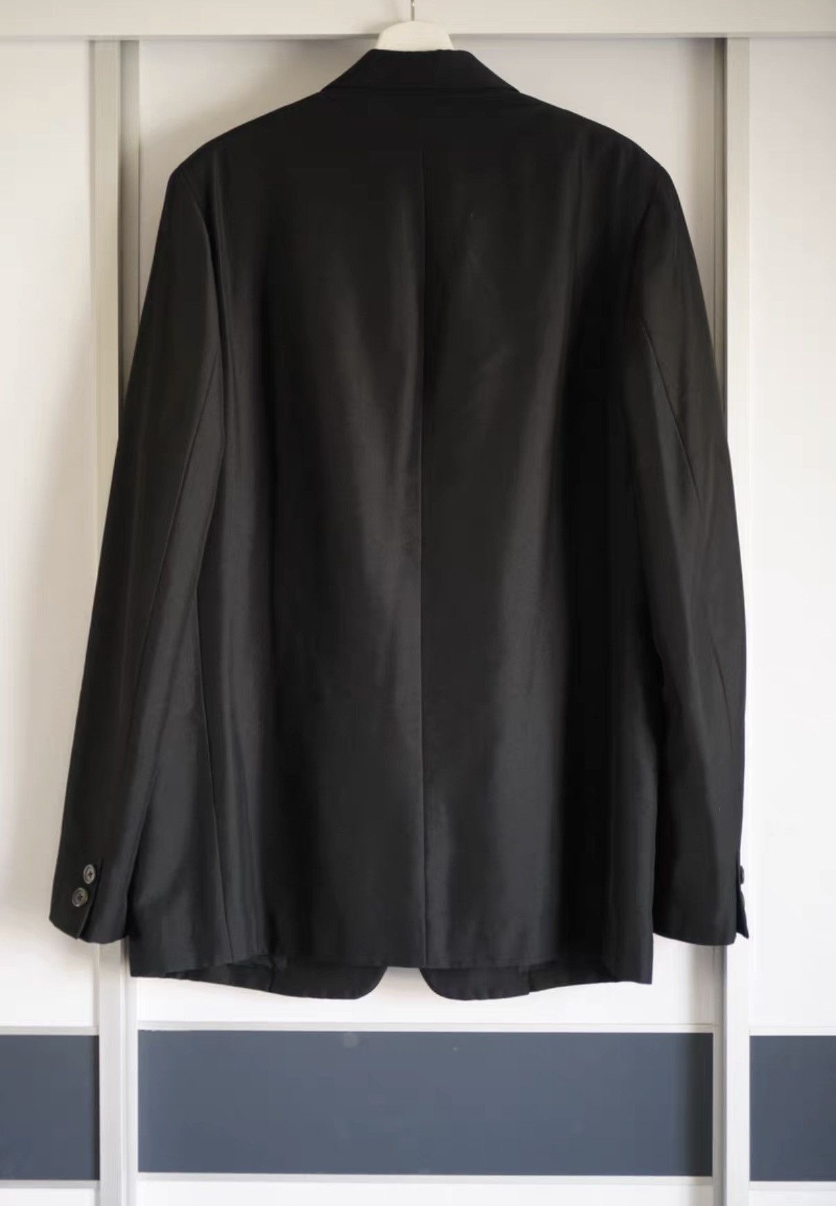Yohji Yamamoto Black Single-Breasted Blazer - Size S Size US S / EU 44-46 / 1 - 2 Thumbnail
