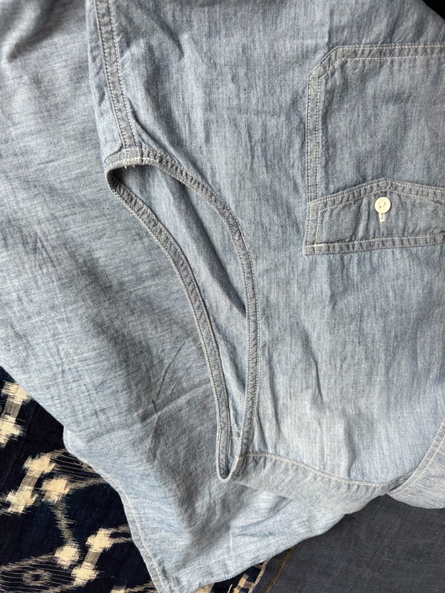 Visvim VISVIM 22SS Cut Off Chambray Meguro Limited Size US XL / EU 56 / 4 - 7 Thumbnail