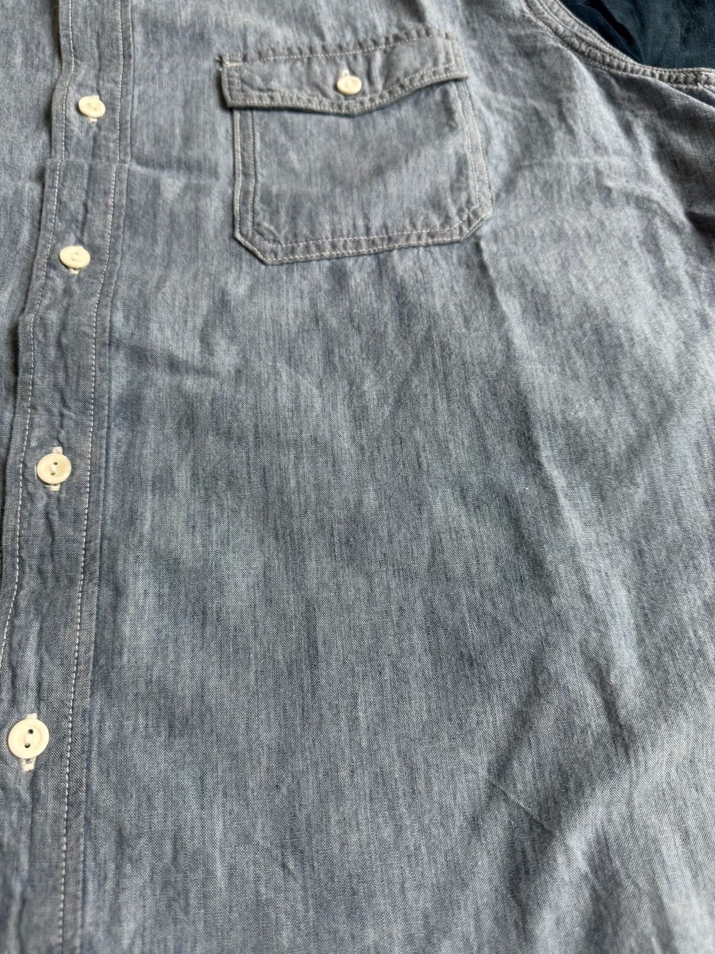 Visvim VISVIM 22SS Cut Off Chambray Meguro Limited Size US XL / EU 56 / 4 - 5 Thumbnail