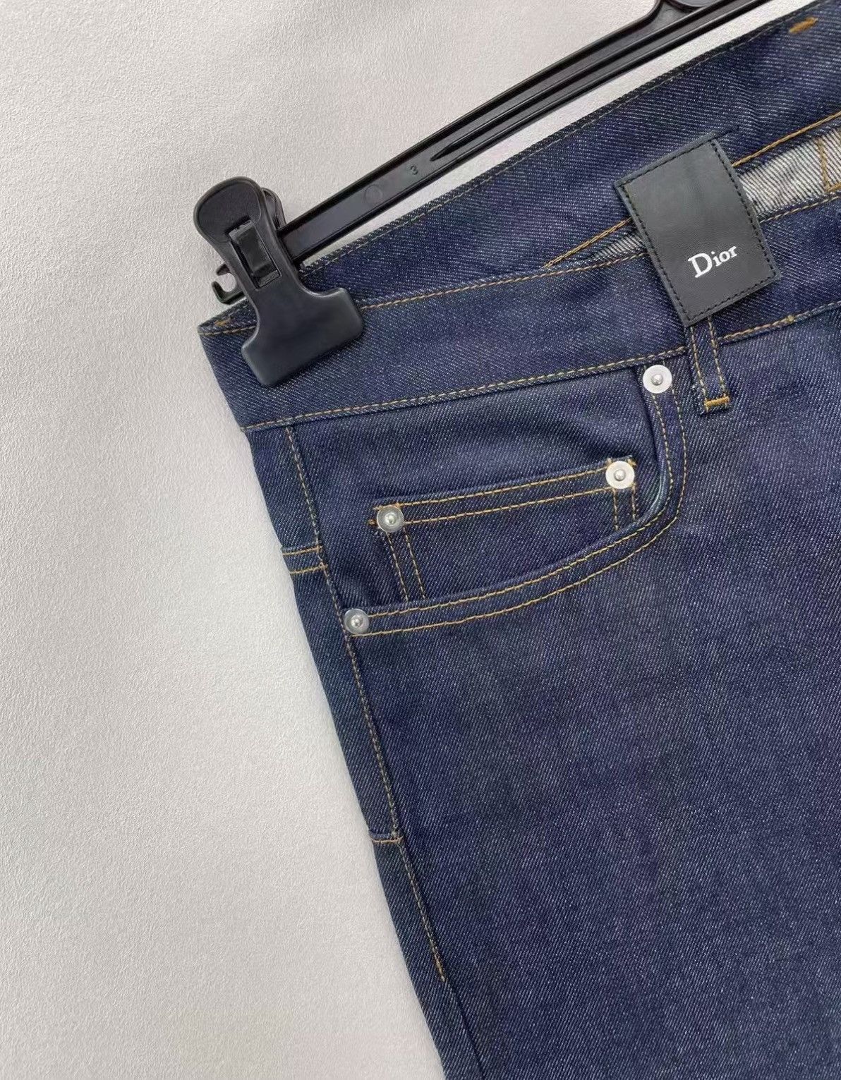 Dior Blue Denim Jeans Size 28 Size US 28 / EU 44 - 2 Thumbnail