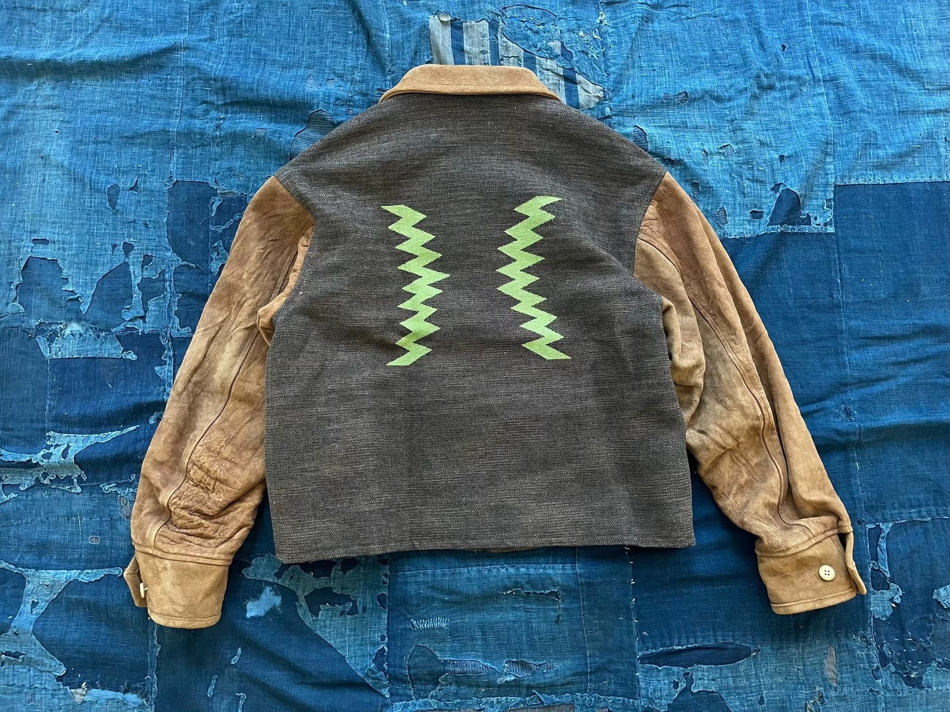 Visvim visvim 24AW Stanza Jkt Jacquard Blanket Size US L / EU 52-54 / 3 - 2 Thumbnail
