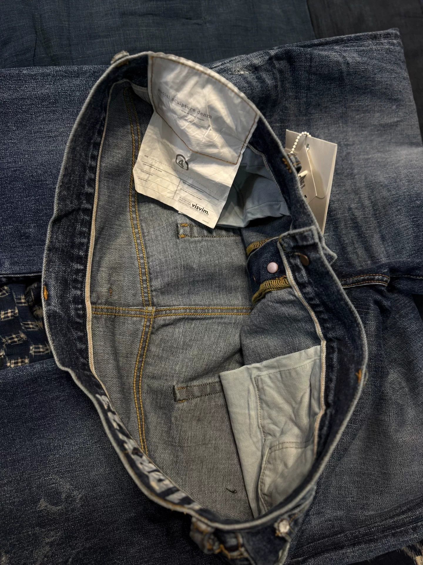 Visvim VISVIM 24SS SOCIAL SCULPTURE Washed Jeans Size US 28 / EU 44 - 8 Thumbnail