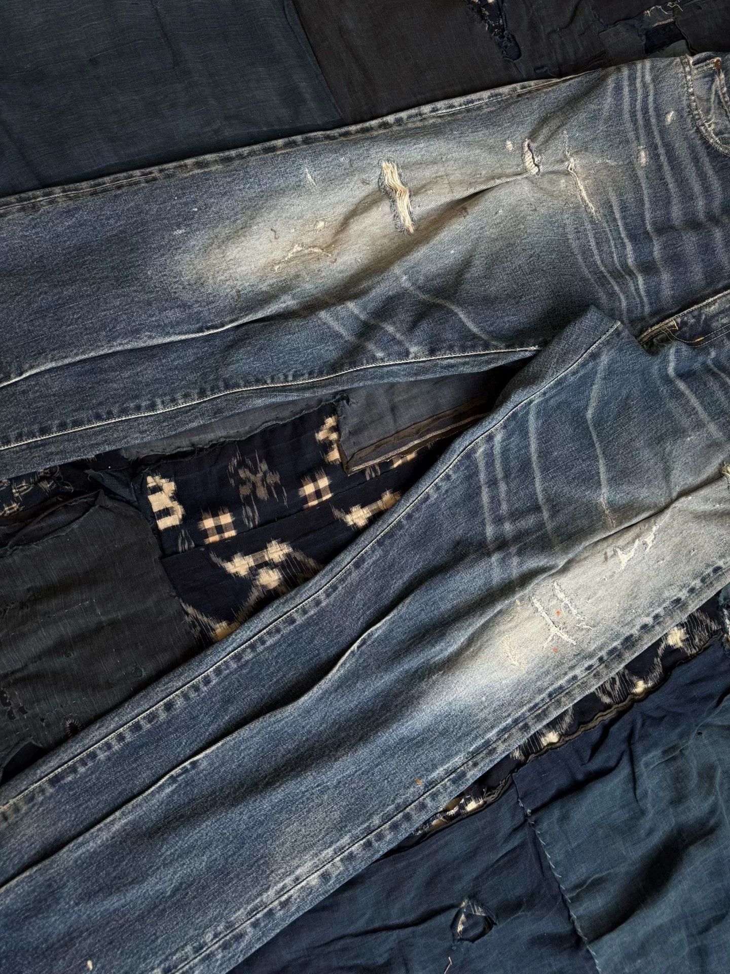Visvim VISVIM 22SS JOURNEYMAN PANTS TACKED DMGD-27 Size US 34 / EU 50 - 5 Thumbnail