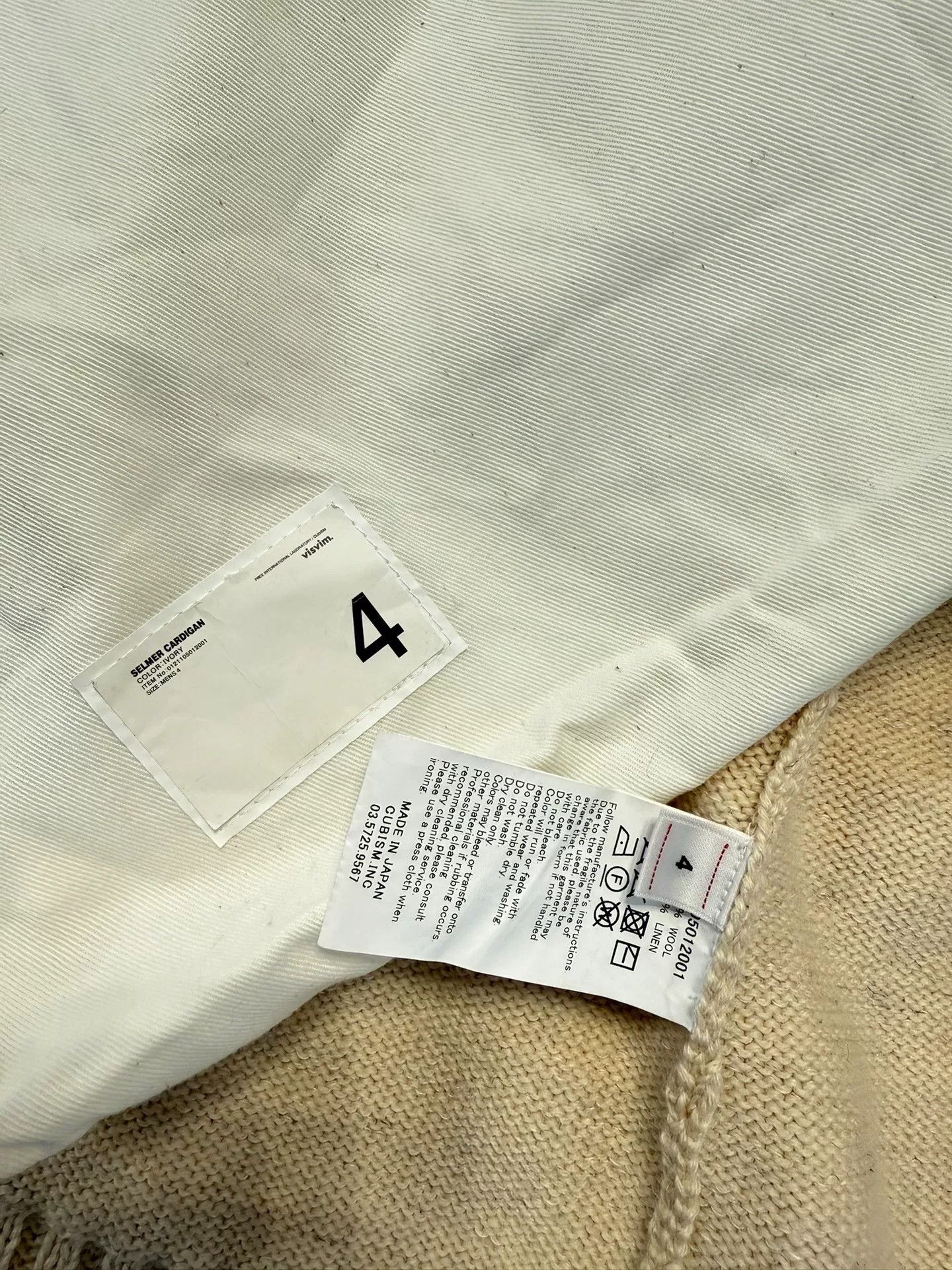 Visvim VISVIM 21SS SELMER CARDIGAN Size US XL / EU 56 / 4 - 9 Thumbnail